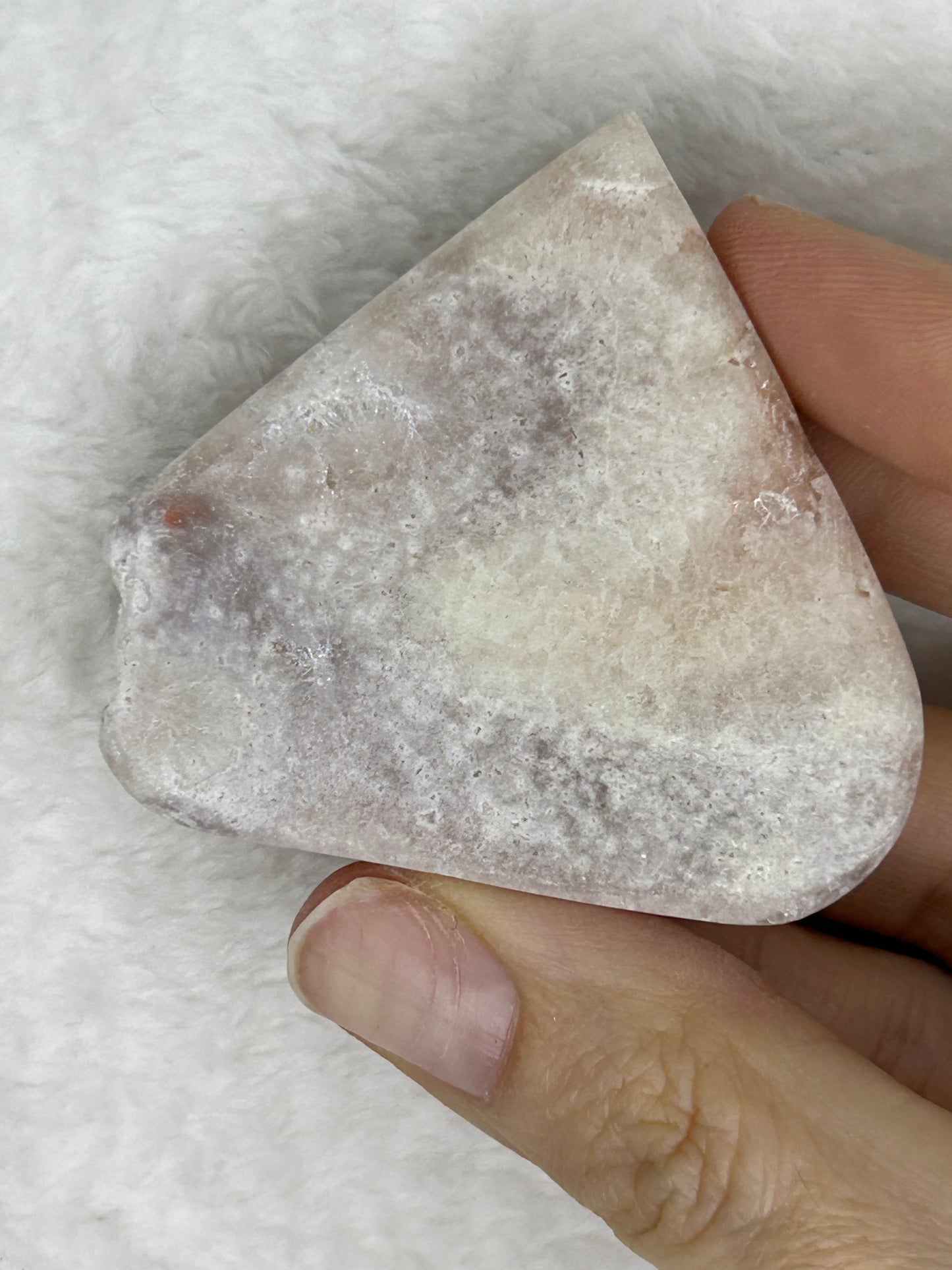 Pink amethyst flame/freeform C