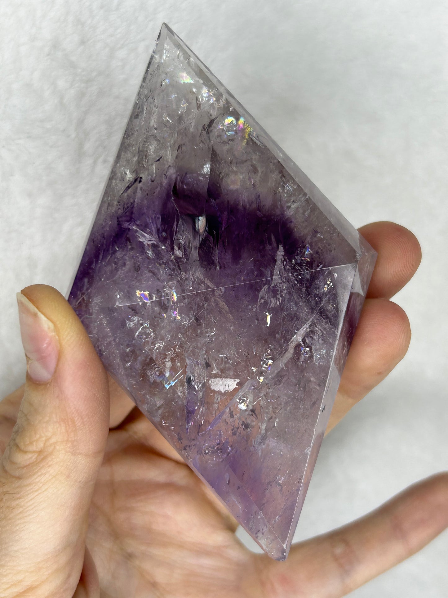HQ ⭐️XTRA⭐️ Amethyst Phantom Faceted Diamond A