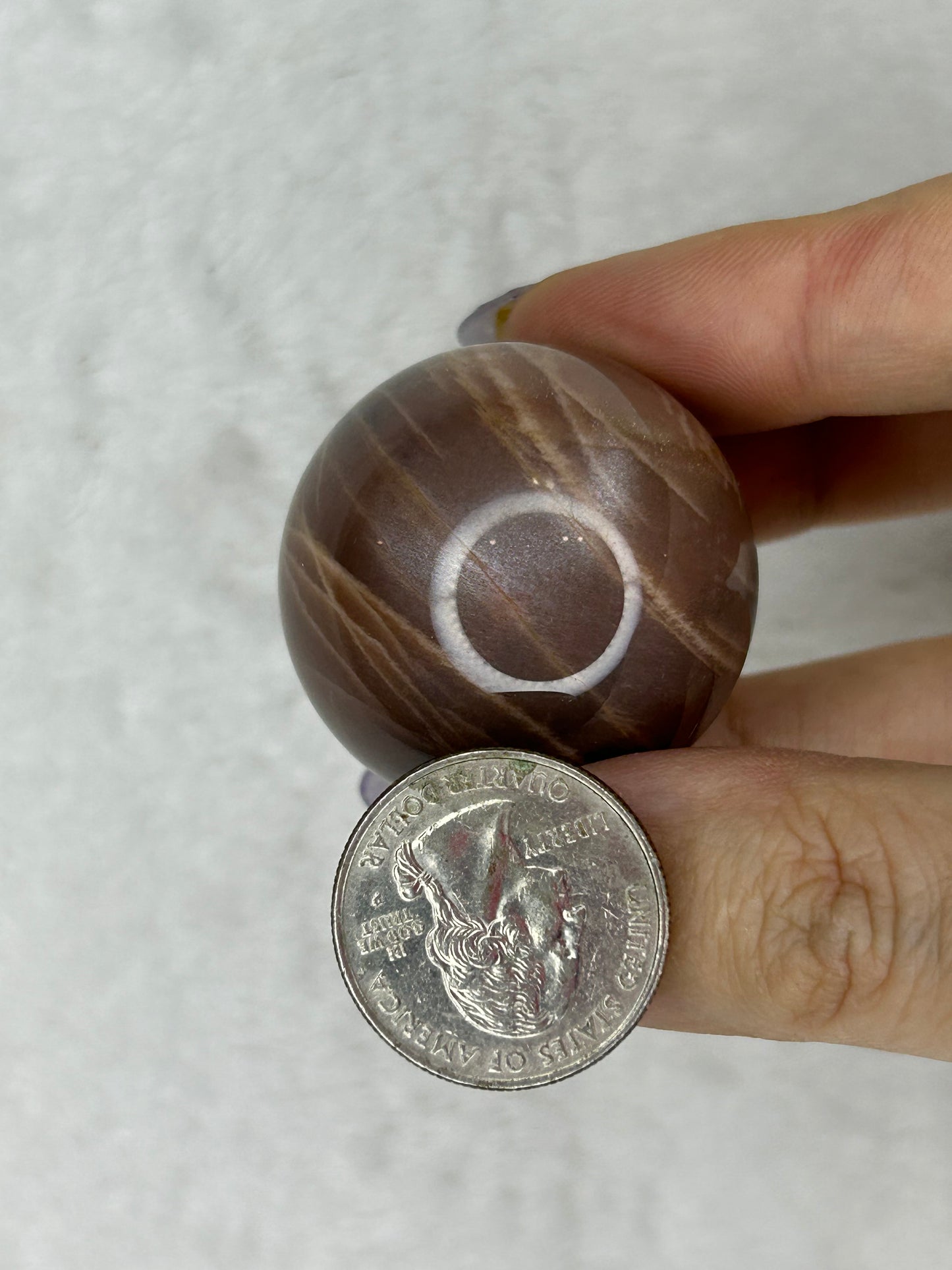 Black Moonstone sphere A