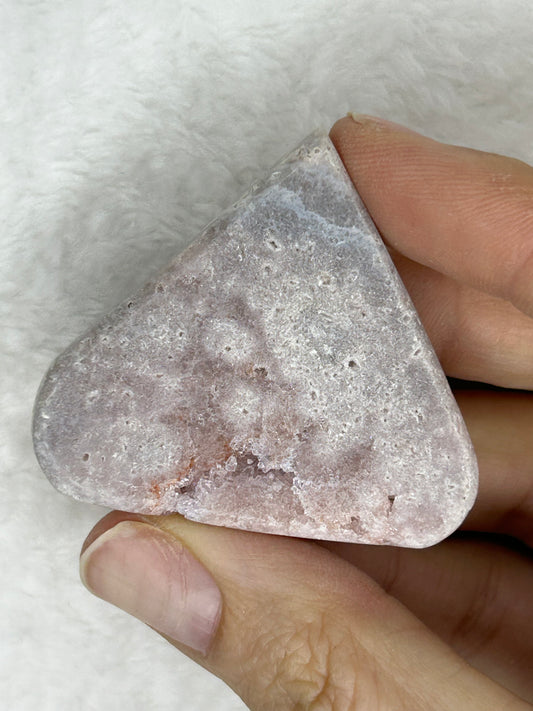Pink amethyst flame/freeform D