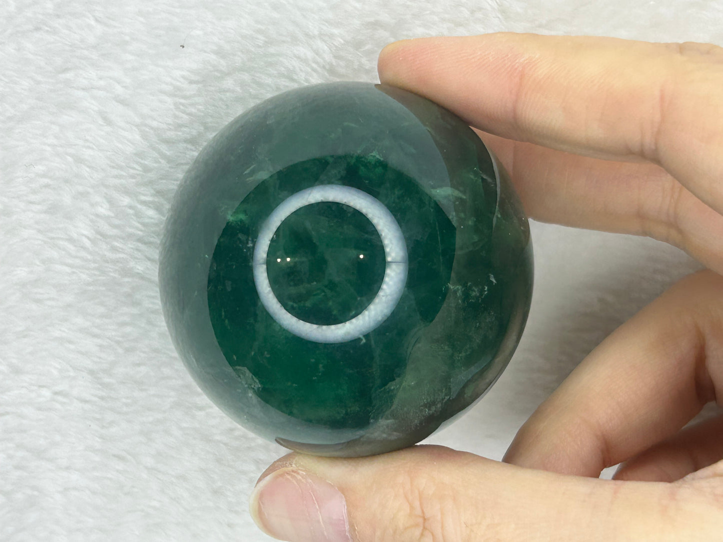 Juicy Green Fluroite Sphere B