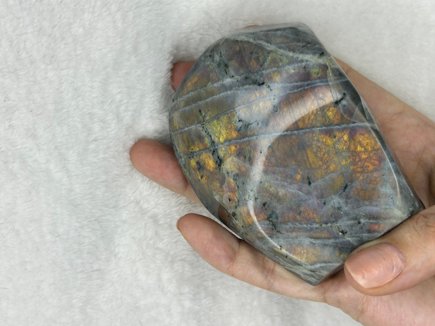 Sunset flash labradorite Freeform H