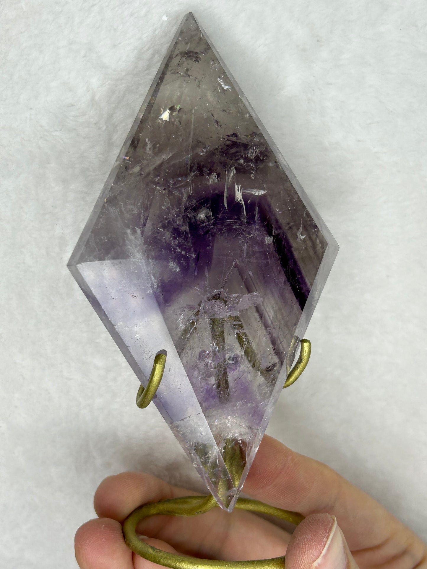 HQ ⭐️XTRA⭐️ Amethyst Phantom Faceted Diamond F