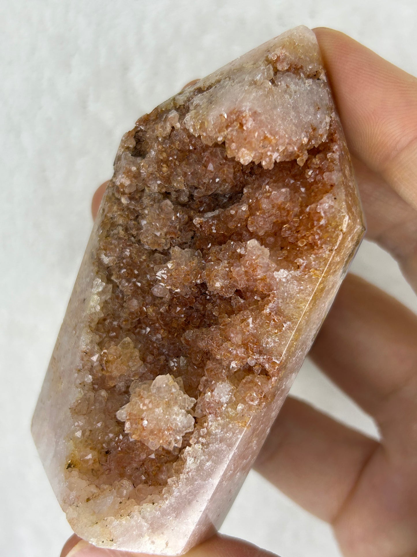 Pink Amethyst tower L