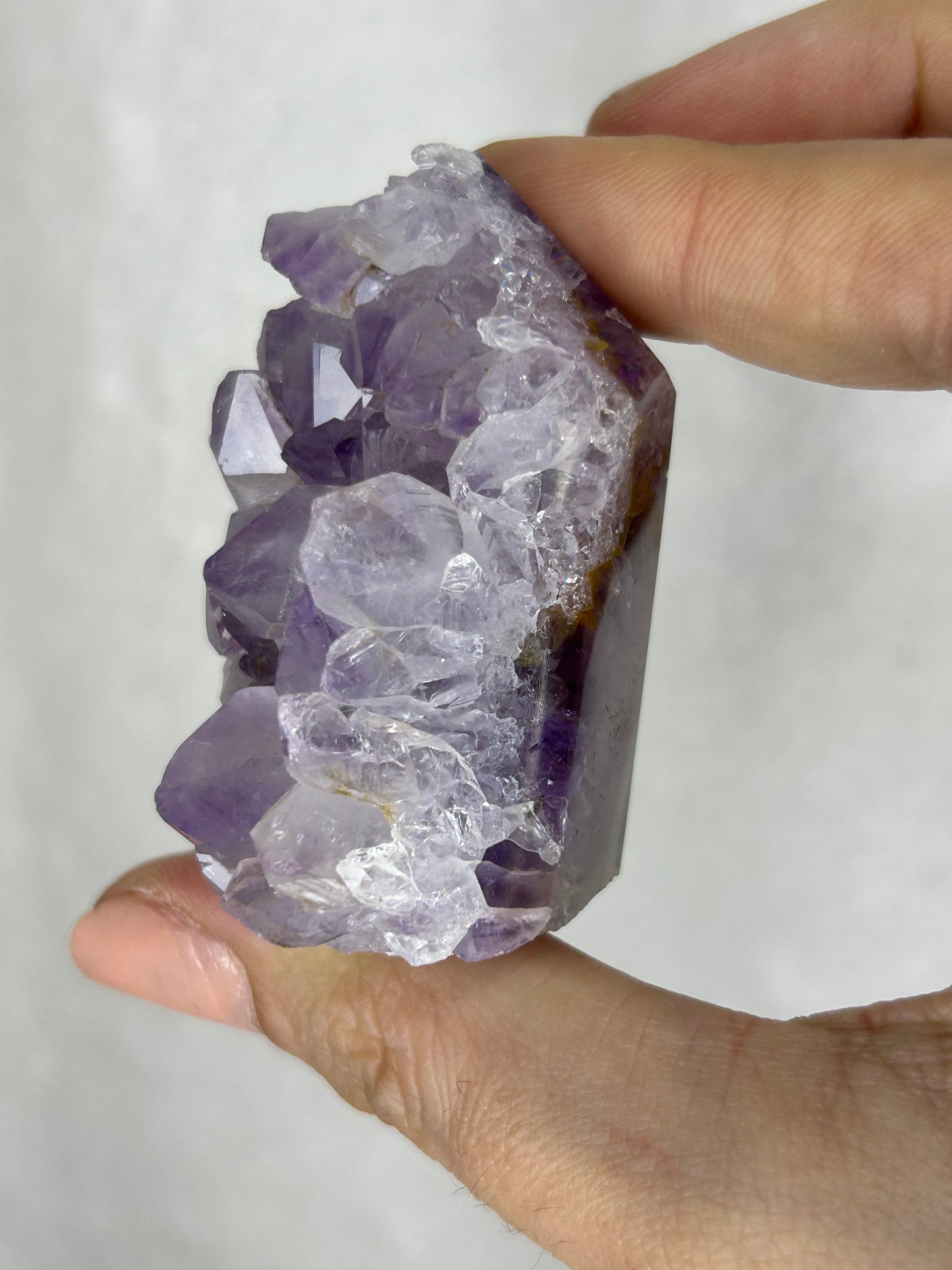HQ Brazilian amethyst tower w/ chunky teeth