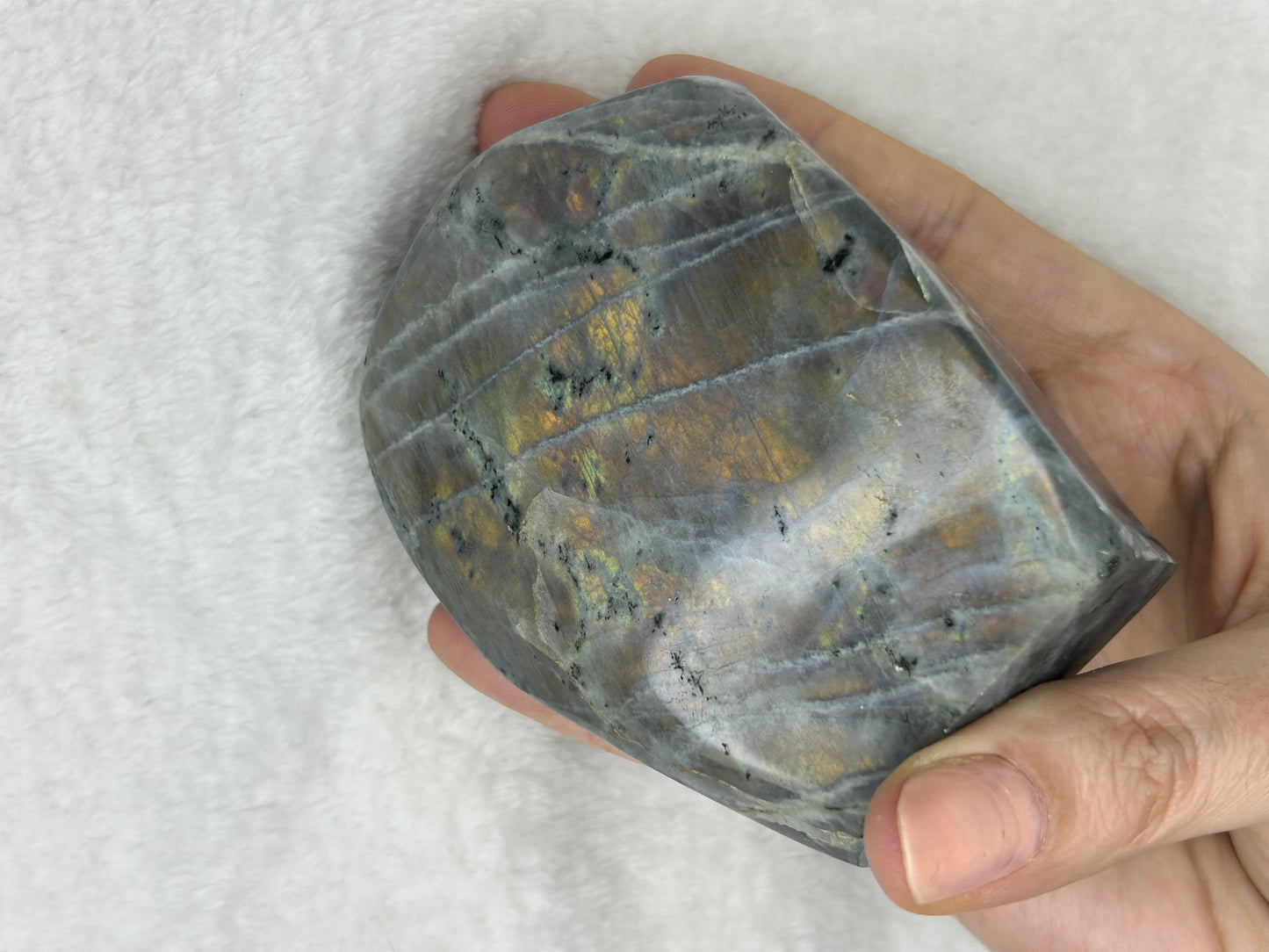Sunset flash labradorite Freeform H