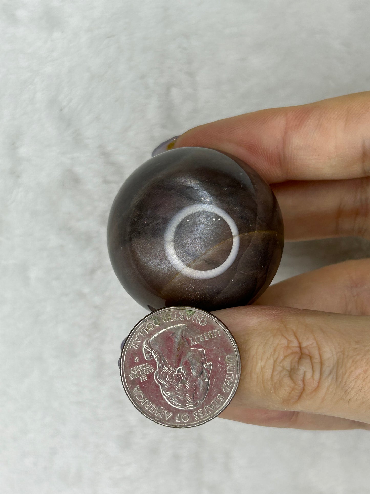 HQ Black Moonstone sphere C 🌑
