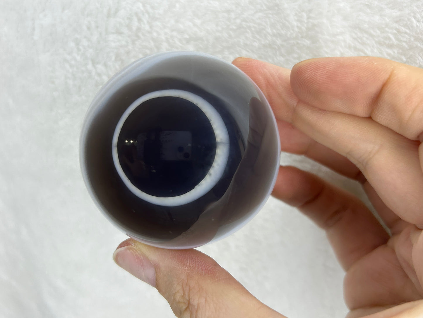 Brazilian Druzy Amethyst Agate Sphere E