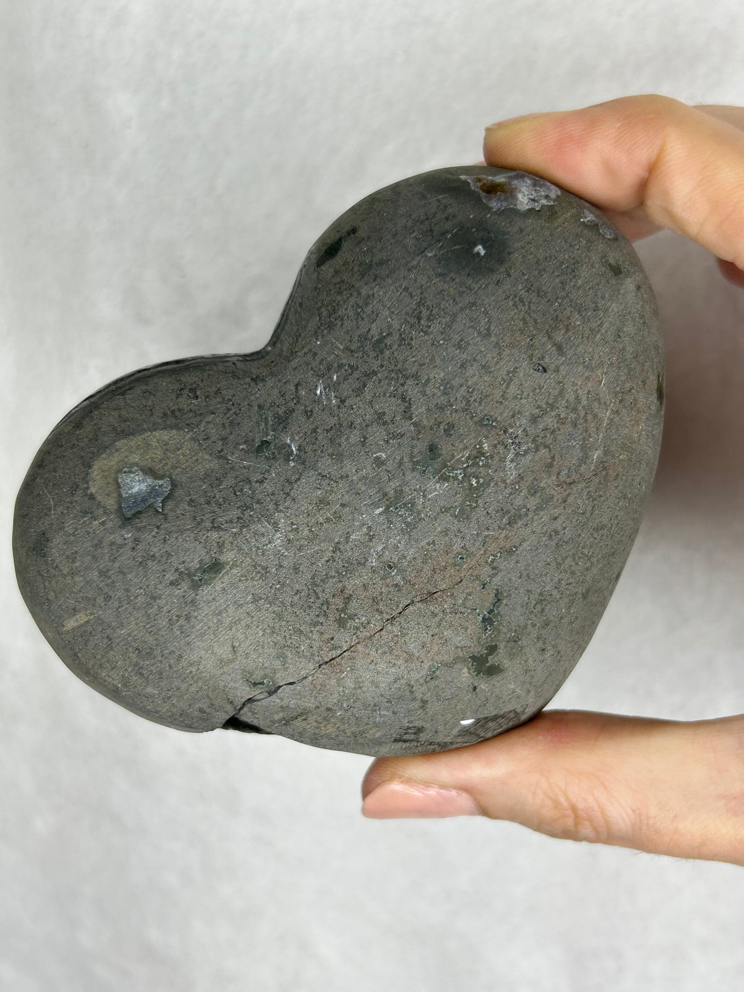 💖💖Uruguayan HQ amethyst cluster heart G