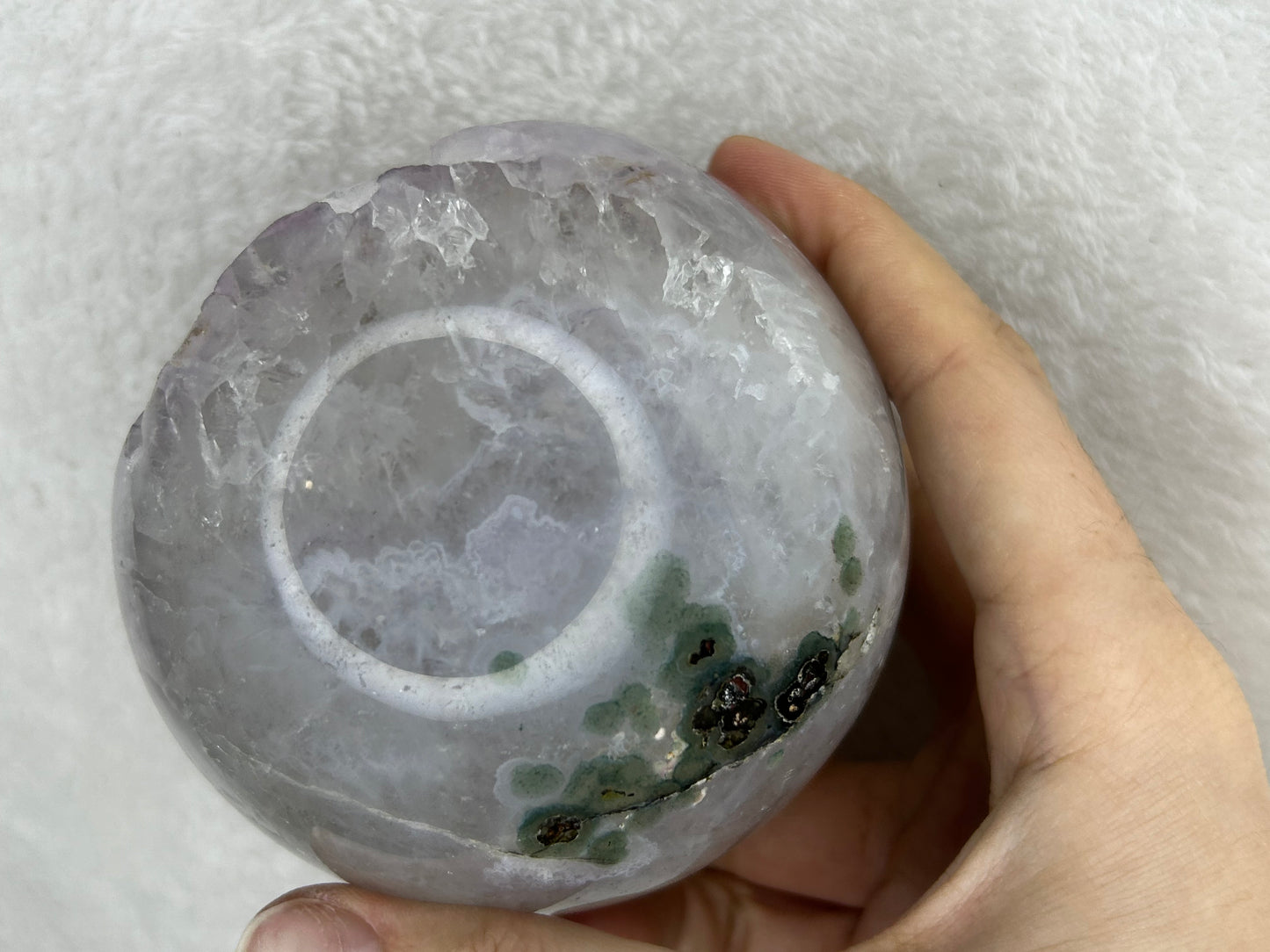 XL Brazilian Druzy Amethyst Sphere