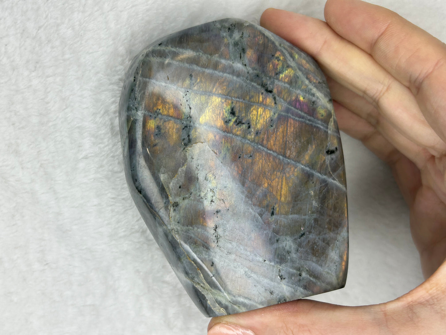 Sunset flash labradorite Freeform H