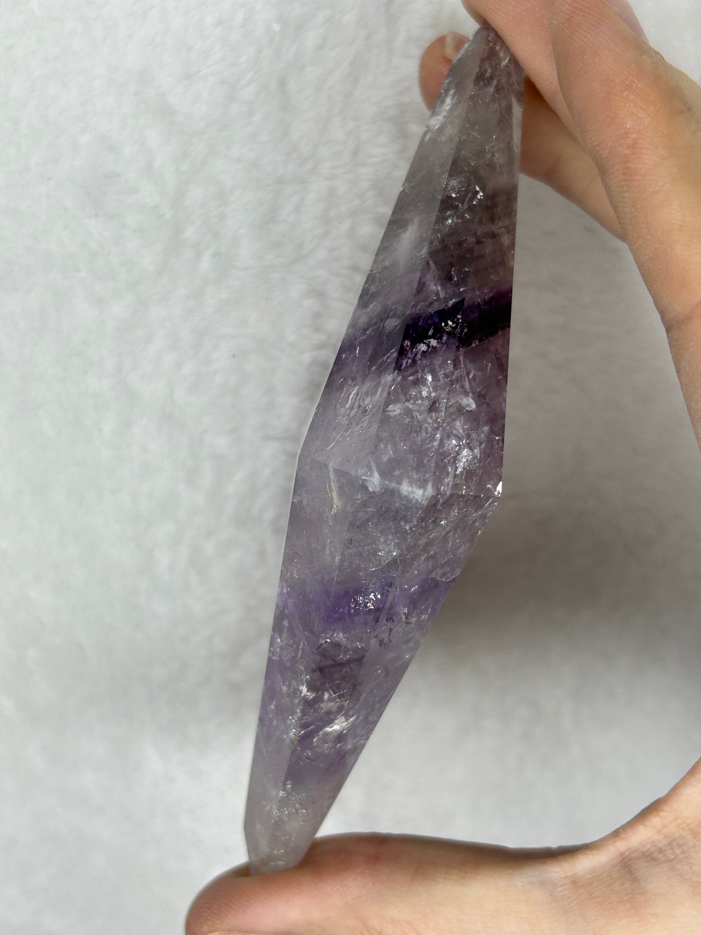 HQ ⭐️XTRA⭐️ Amethyst Phantom Faceted Diamond G