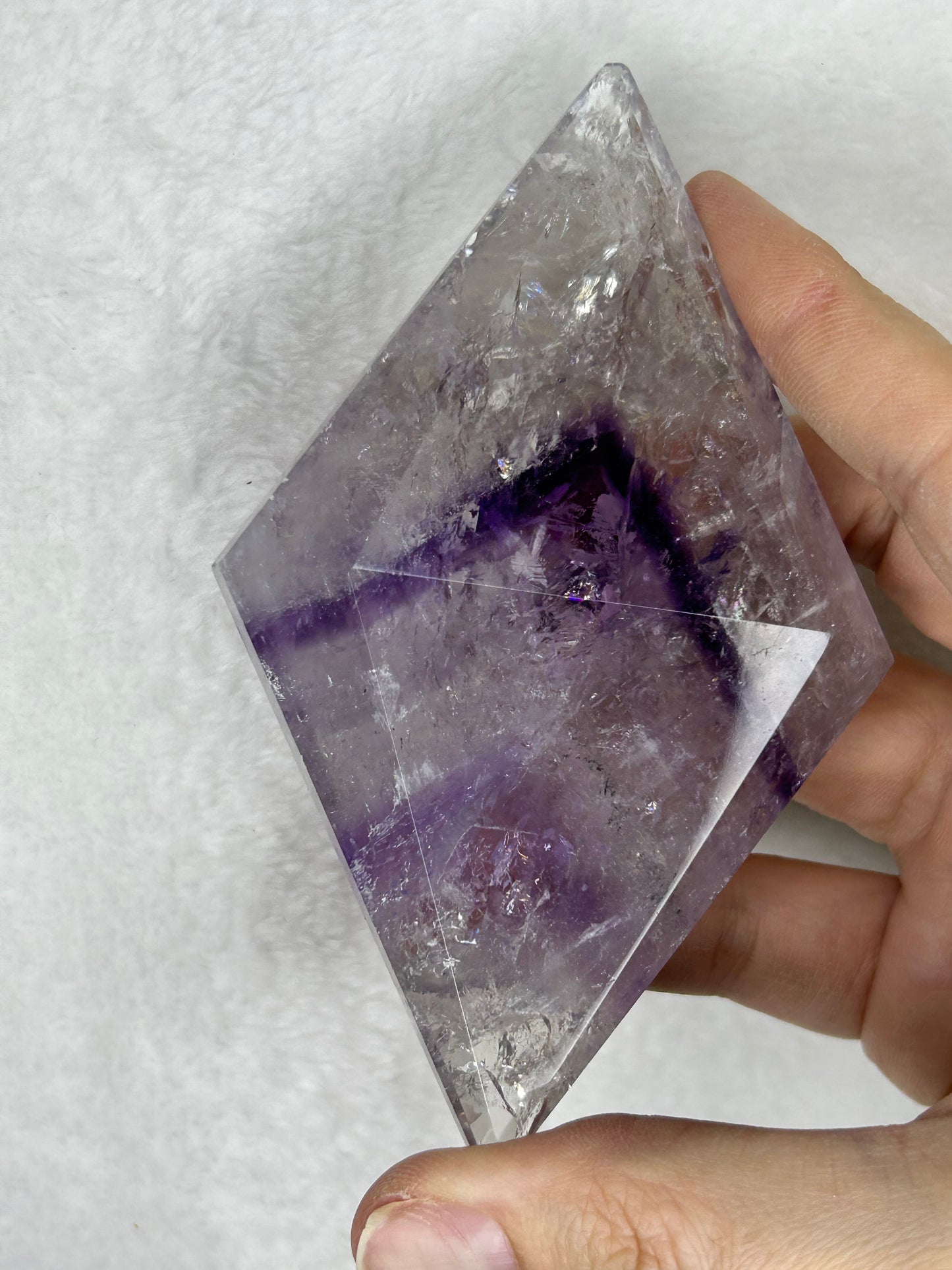HQ ⭐️XTRA⭐️ Amethyst Phantom Faceted Diamond B