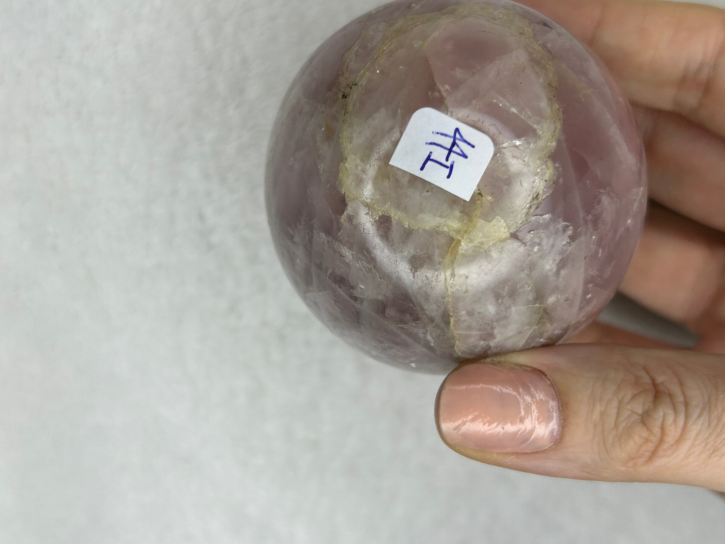 *possibly repaired 😭*Rose Quartz Sphere I