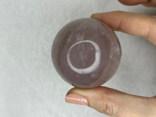 Rose Quartz Sphere E