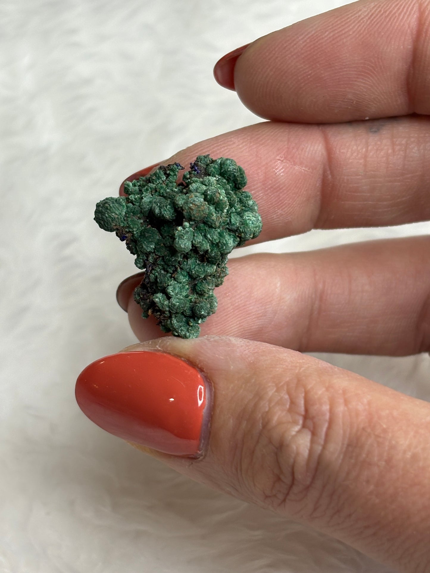 Botroydal malachite specimen