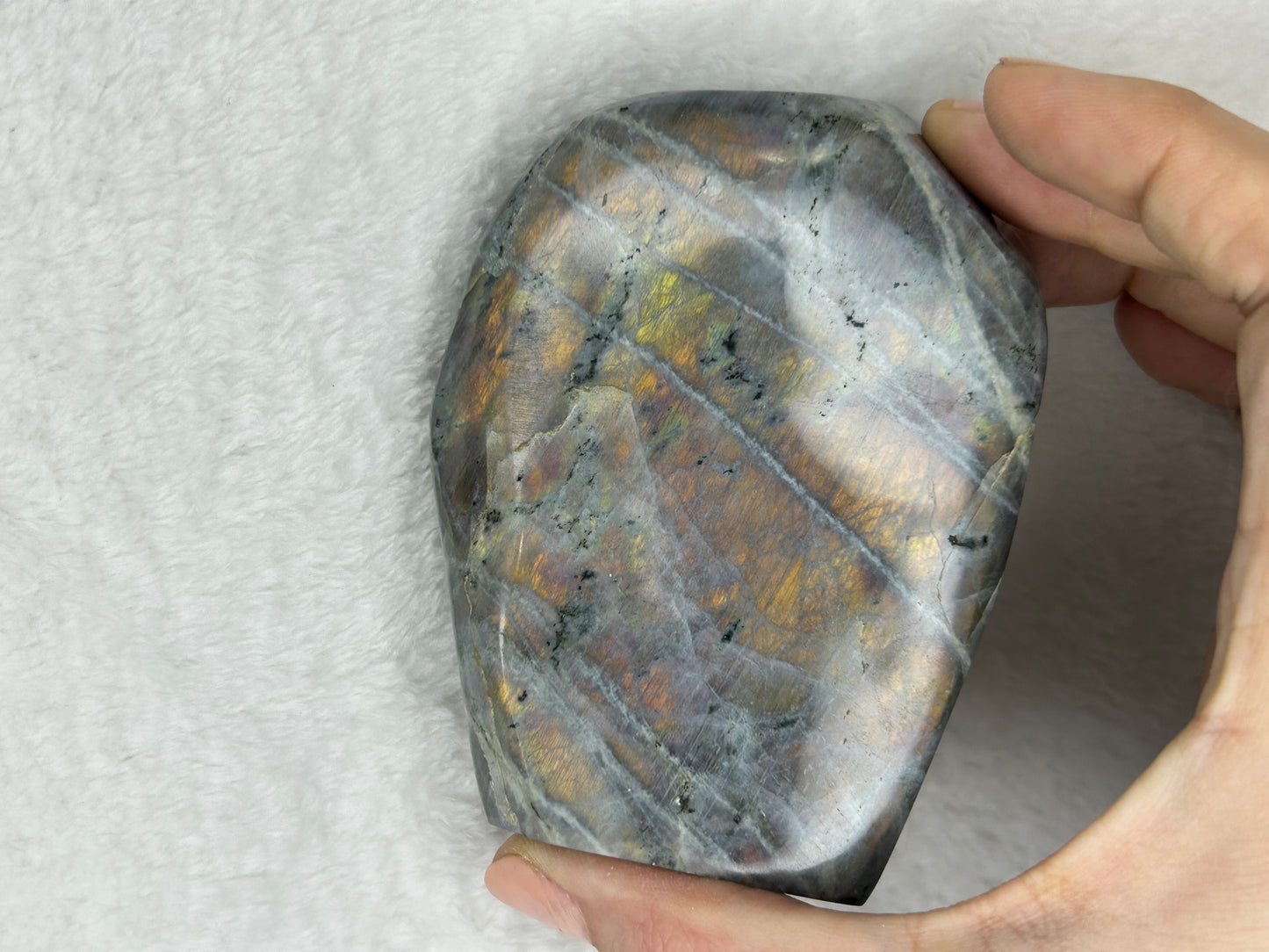 Sunset flash labradorite Freeform H