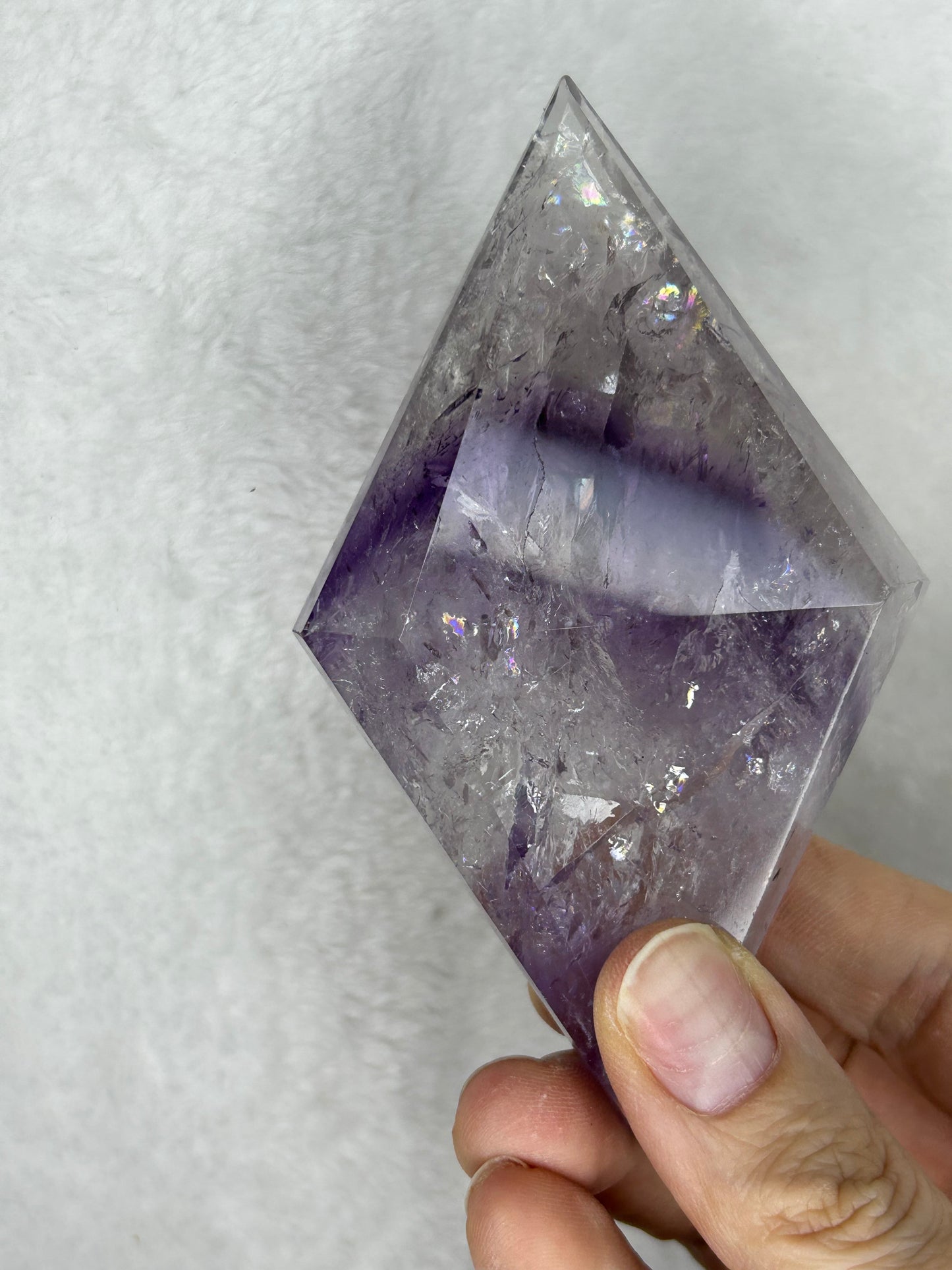 HQ ⭐️XTRA⭐️ Amethyst Phantom Faceted Diamond A