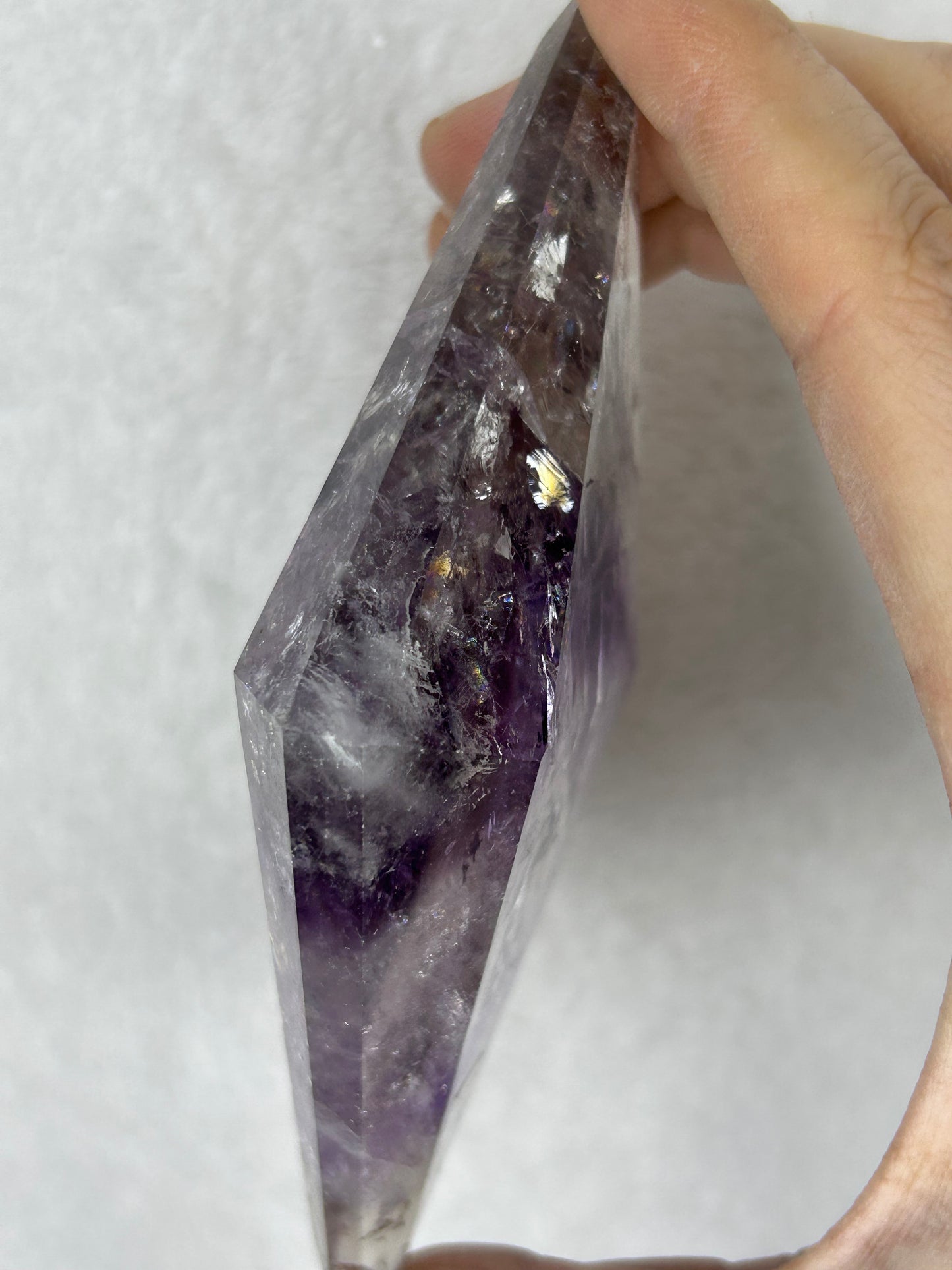 HQ ⭐️XTRA⭐️ Amethyst Phantom Faceted Diamond F