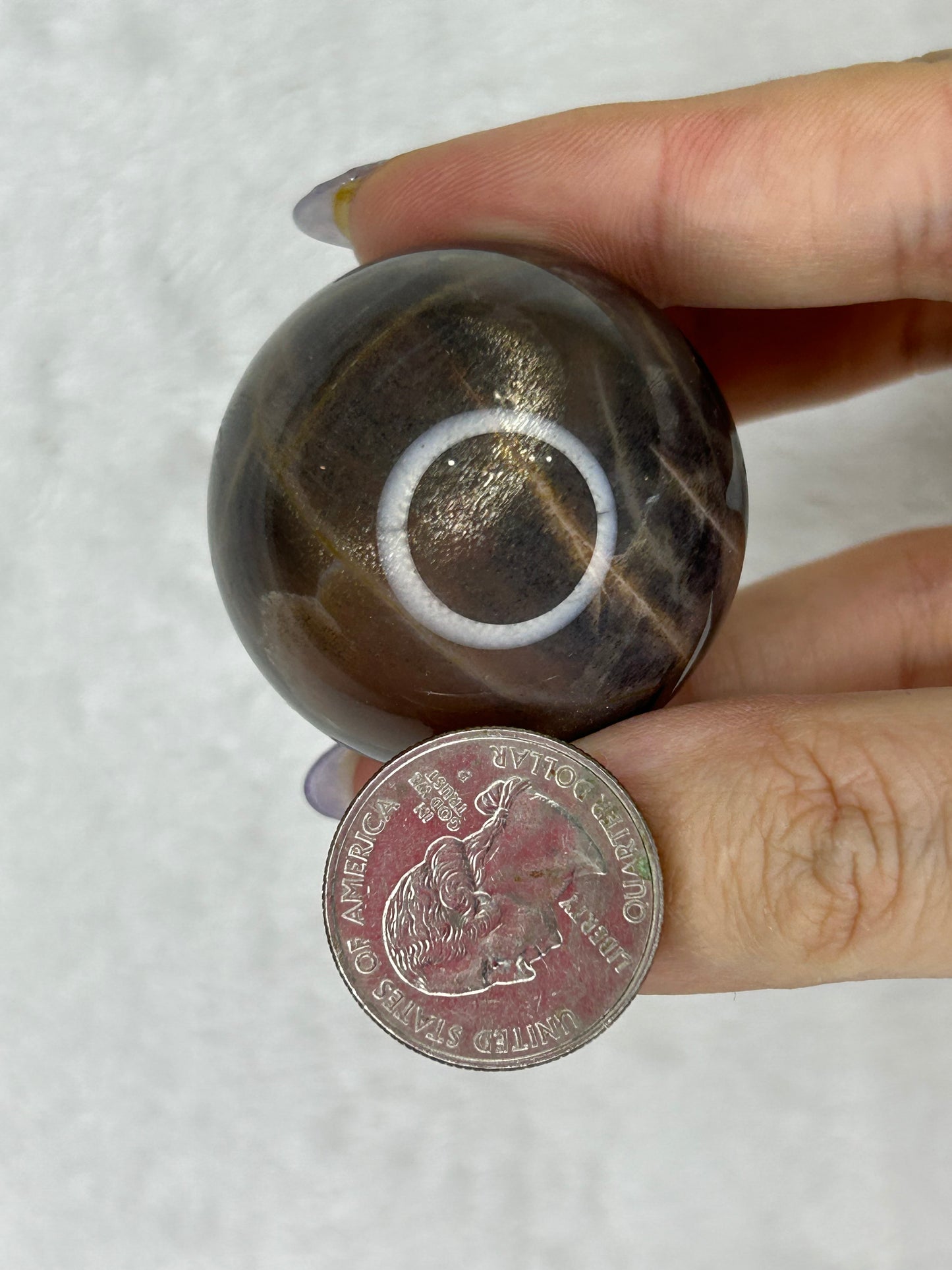 Black Moonstone sphere G
