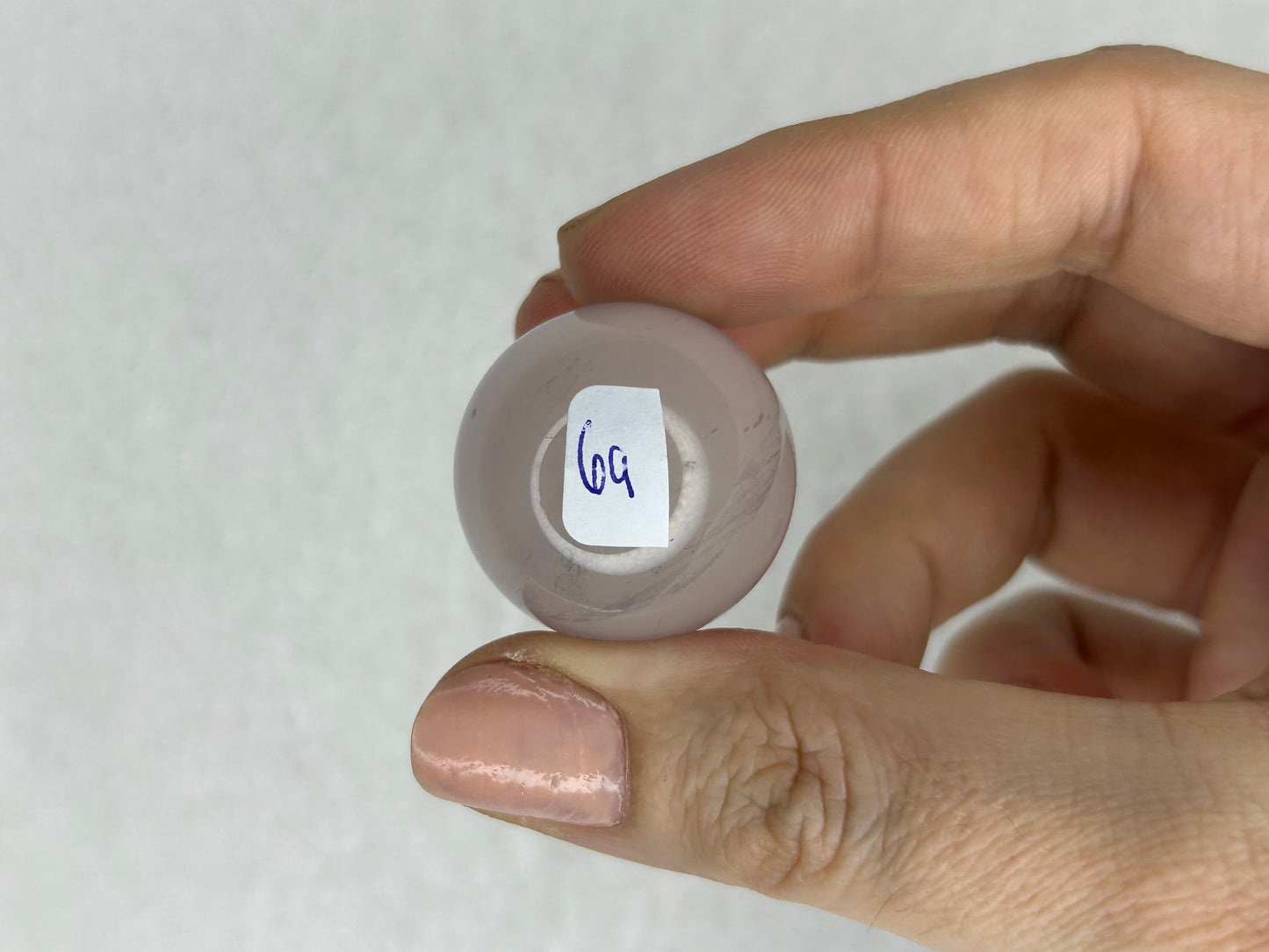 Star Flash Rose Quartz Sphere A
