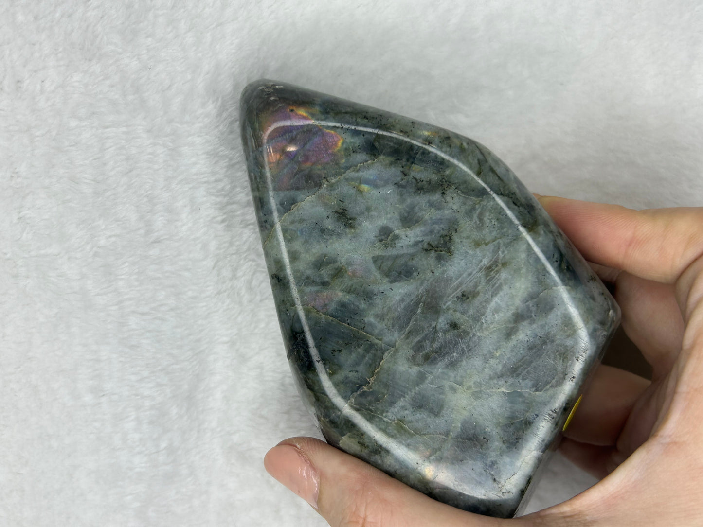Rainbow flash labradorite freeform I