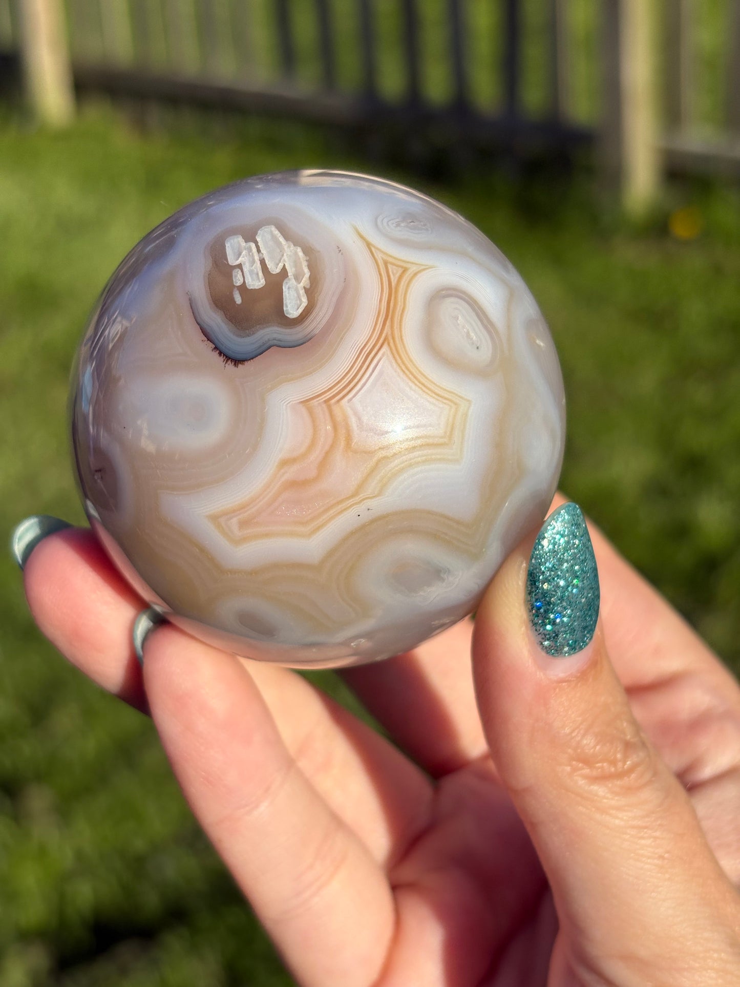 Unique Agate sphere