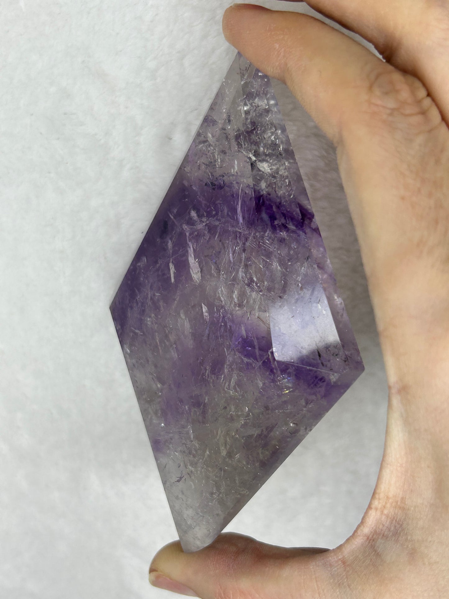 HQ ⭐️XTRA⭐️ Amethyst Phantom Faceted Diamond C