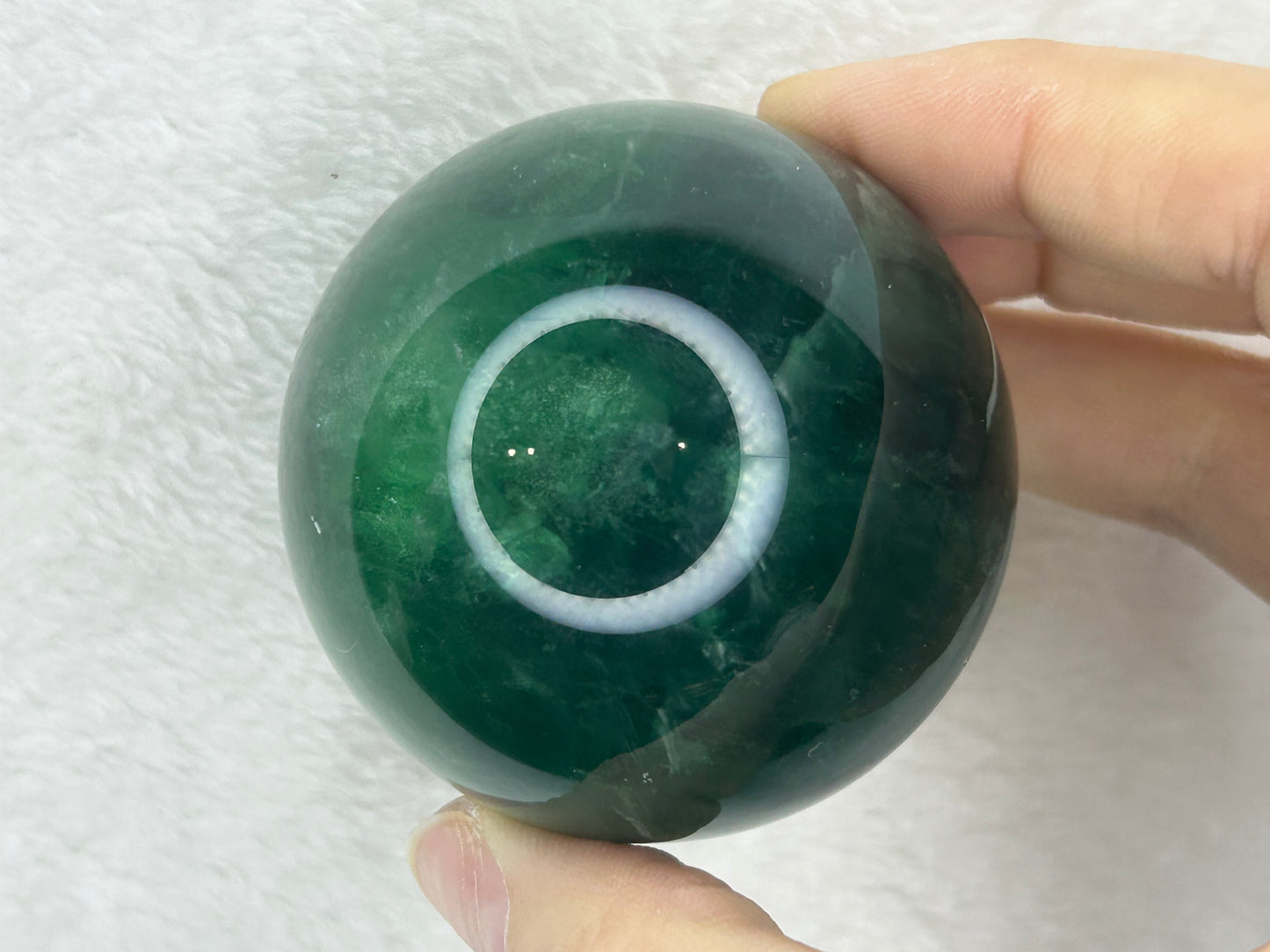 Juicy Green Fluroite Sphere A