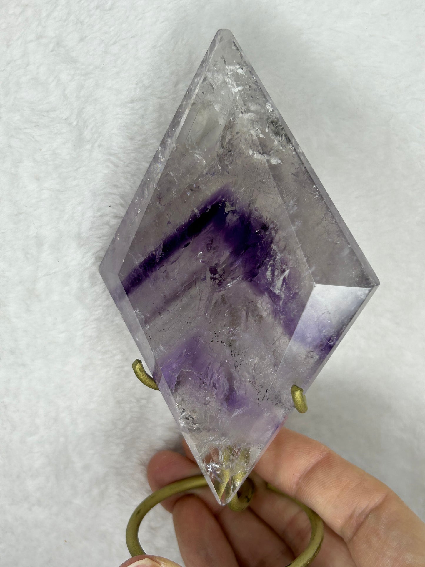 HQ ⭐️XTRA⭐️ Amethyst Phantom Faceted Diamond B