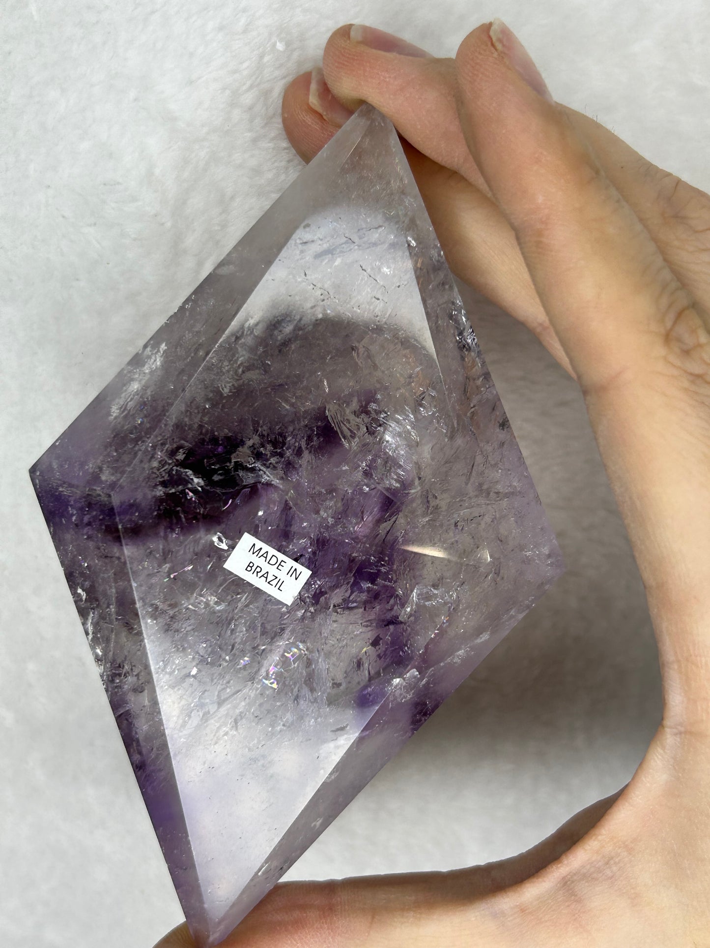 HQ ⭐️XTRA⭐️ Amethyst Phantom Faceted Diamond D