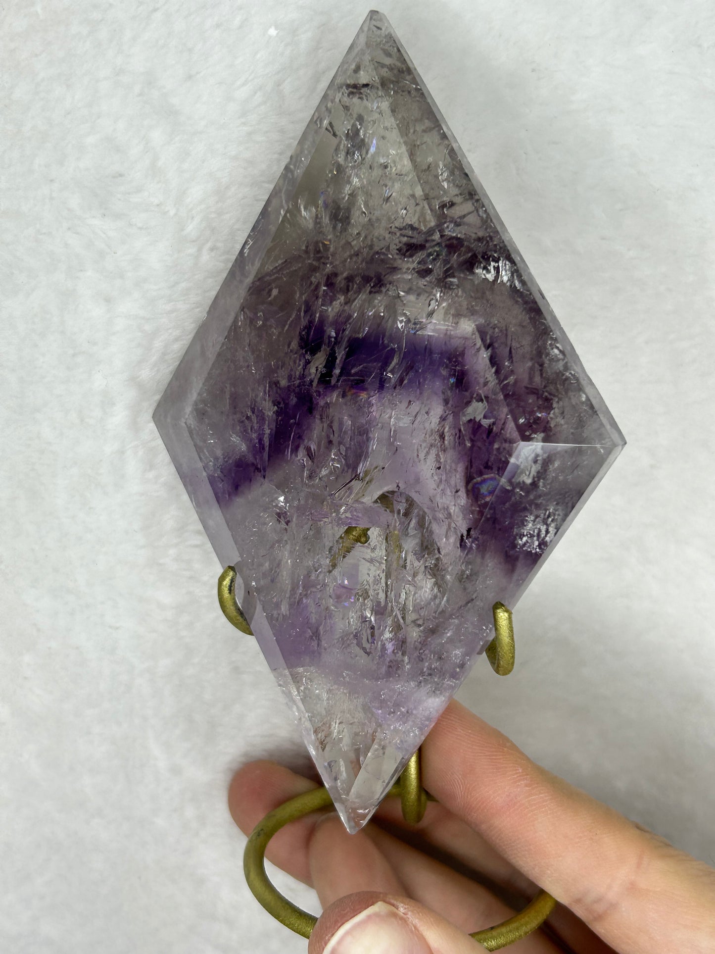 HQ ⭐️XTRA⭐️ Amethyst Phantom Faceted Diamond F