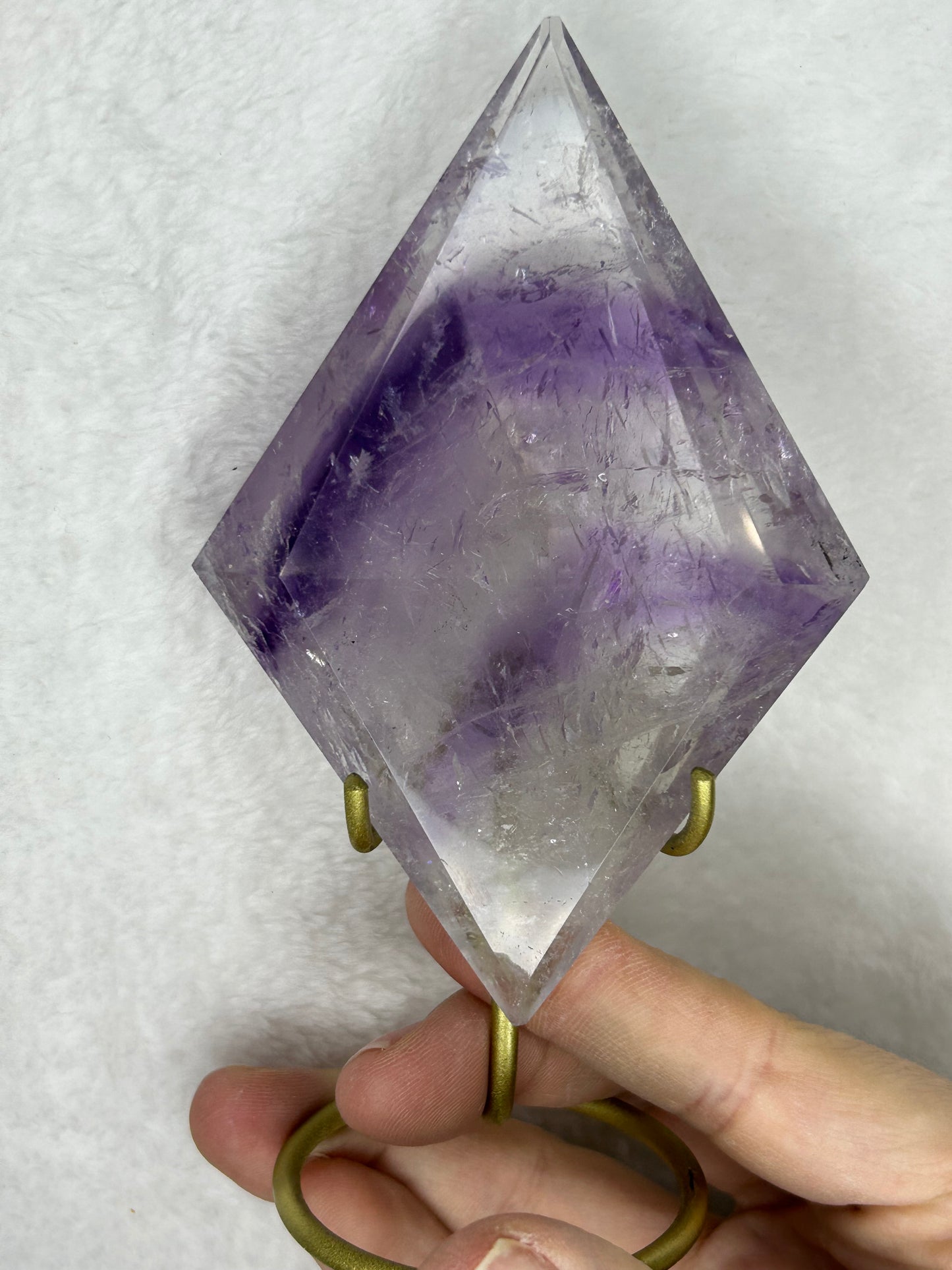 HQ ⭐️XTRA⭐️ Amethyst Phantom Faceted Diamond C