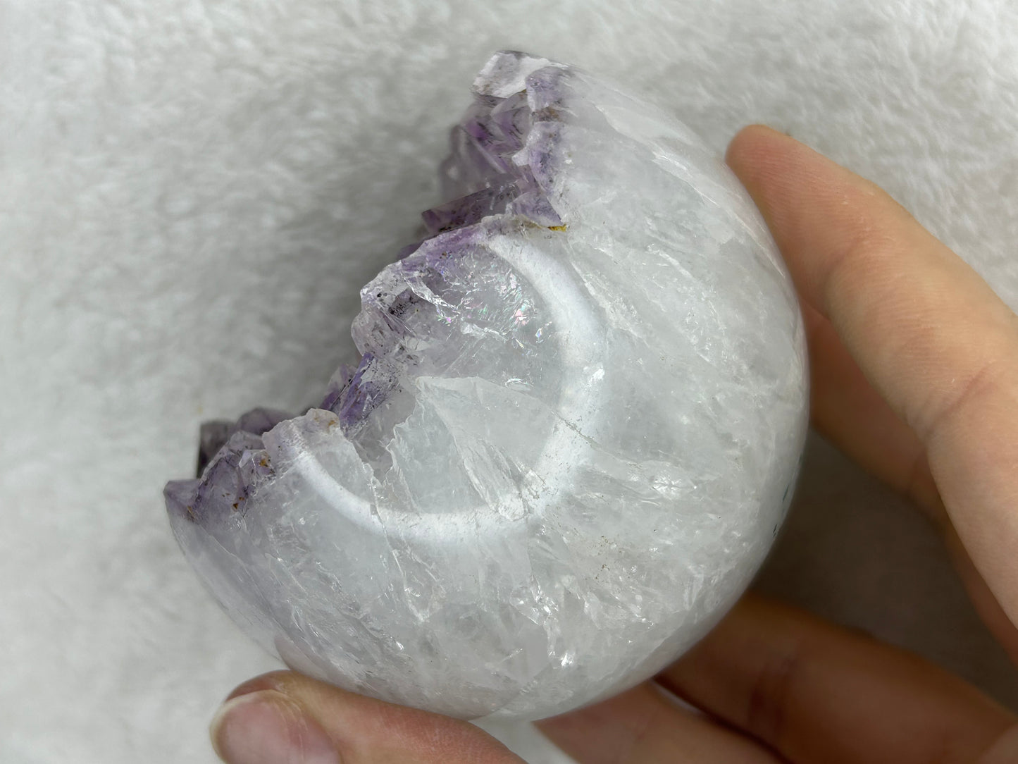 Brazilian Druzy Amethyst Sphere A