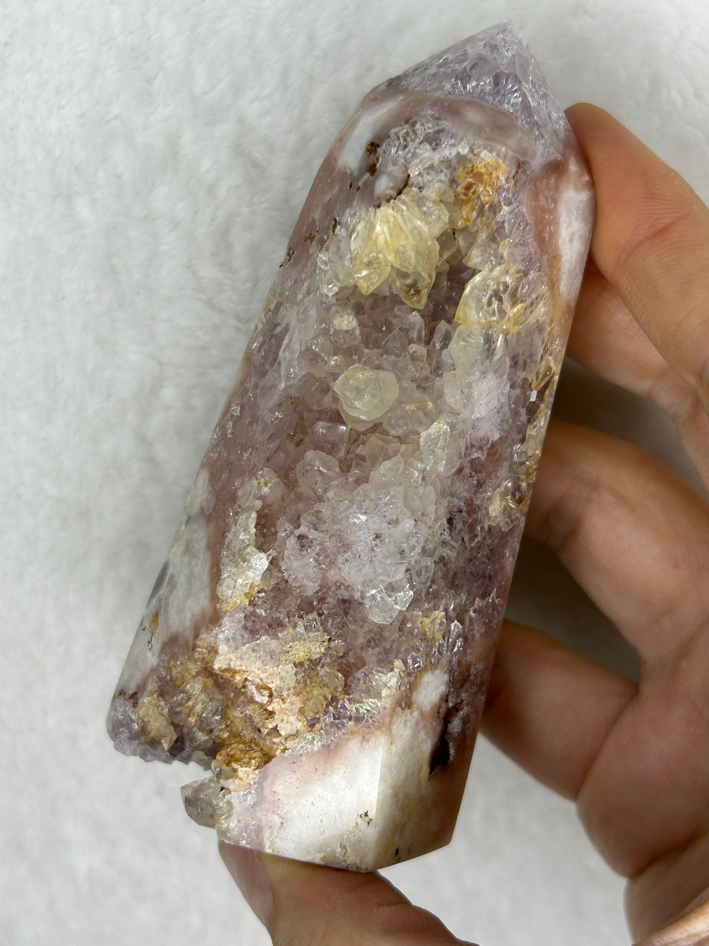 Pink Amethyst tower H