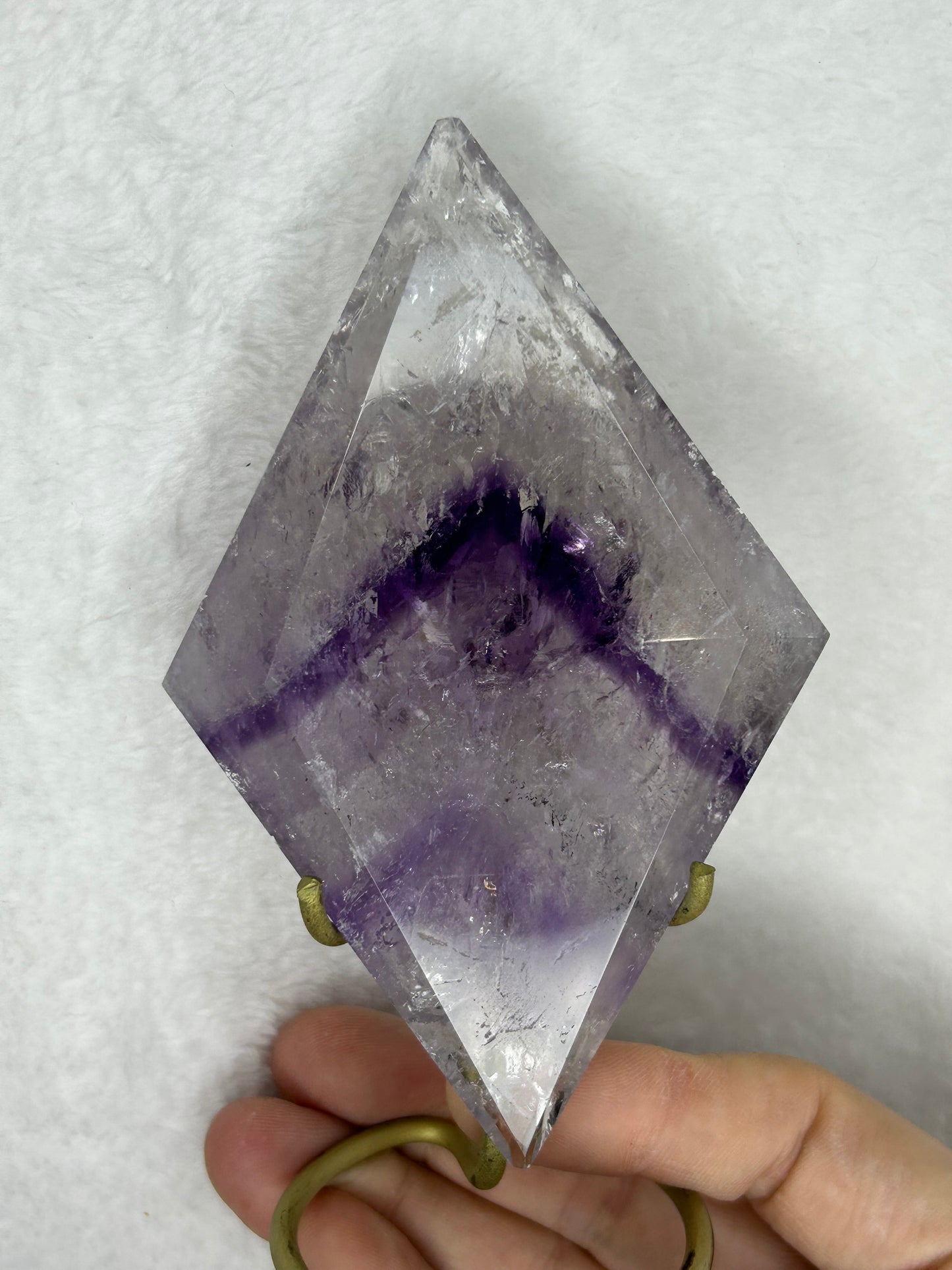 HQ ⭐️XTRA⭐️ Amethyst Phantom Faceted Diamond B