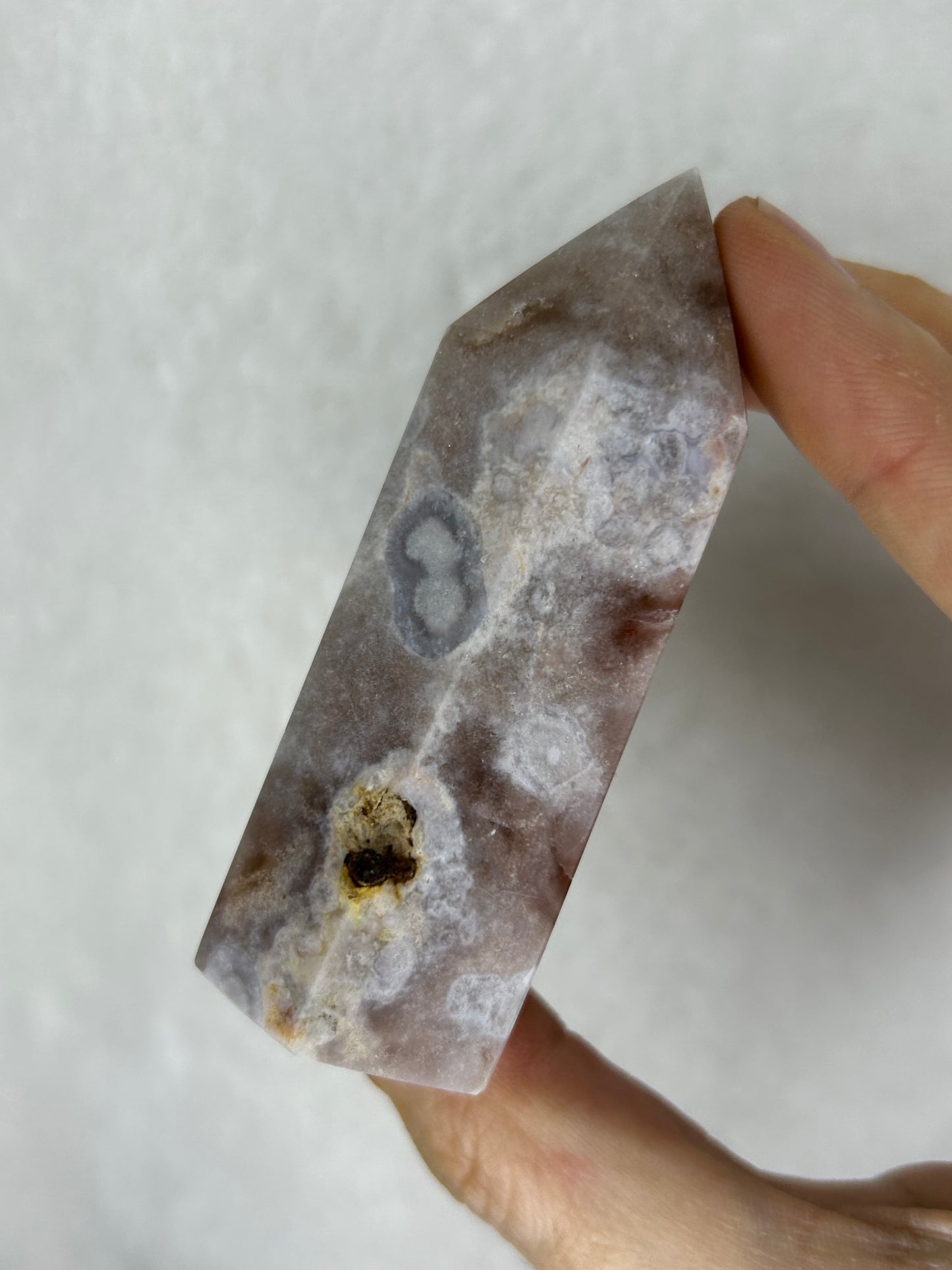 Pink amethyst tower A