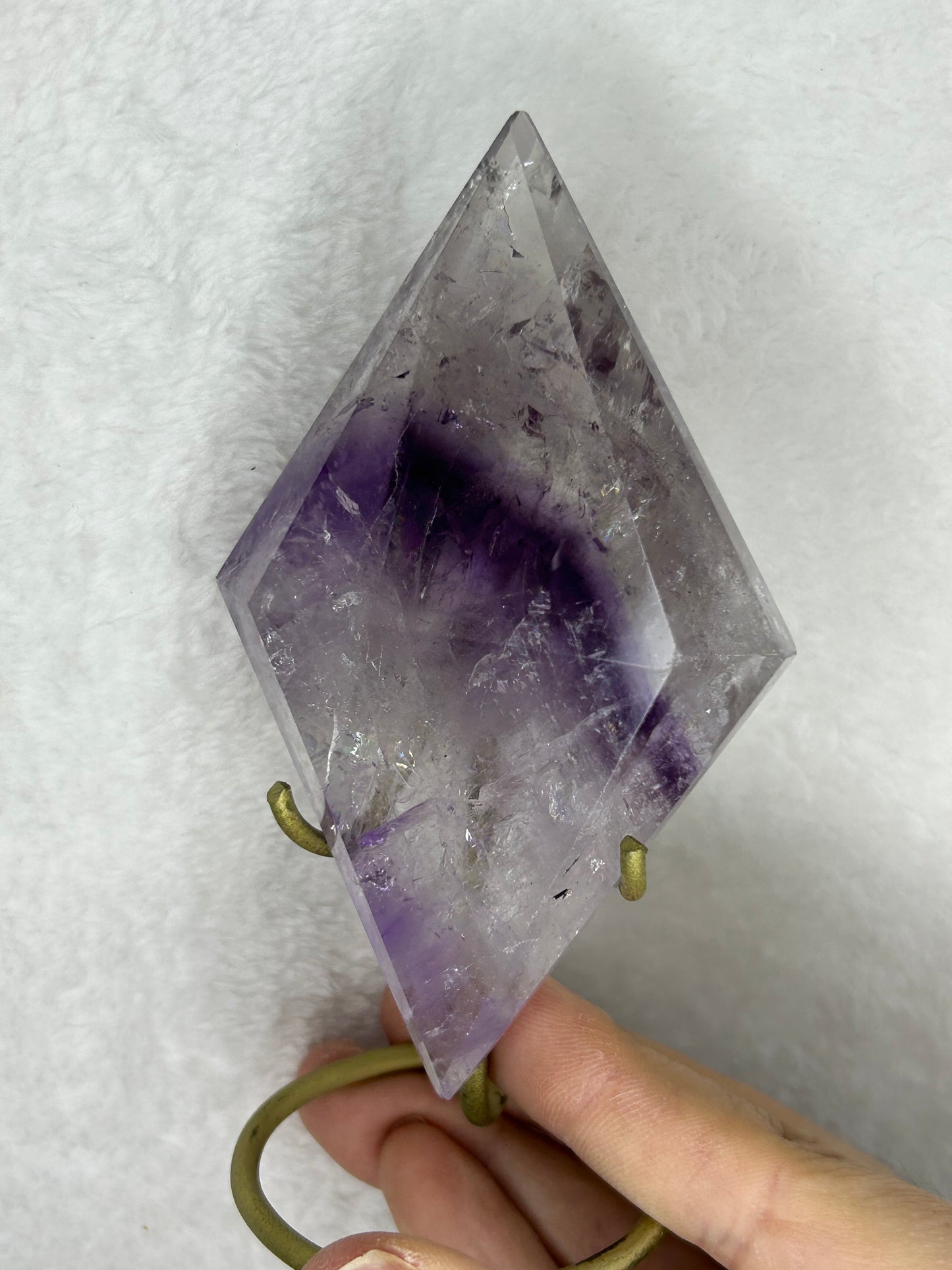 HQ ⭐️XTRA⭐️ Amethyst Phantom Faceted Diamond A