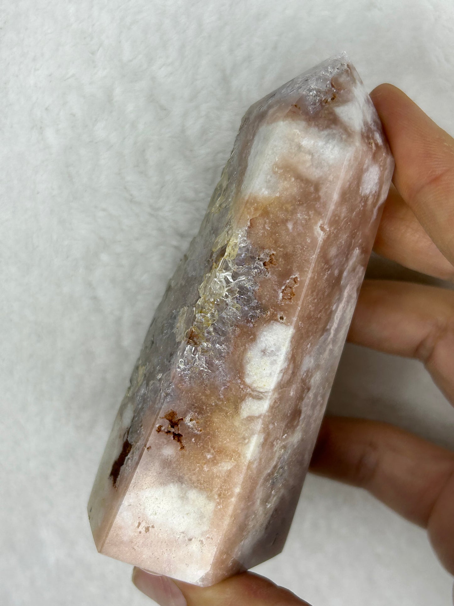 Pink Amethyst tower H