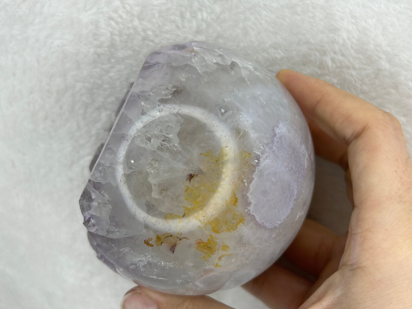 XL Brazilian Druzy Amethyst Sphere