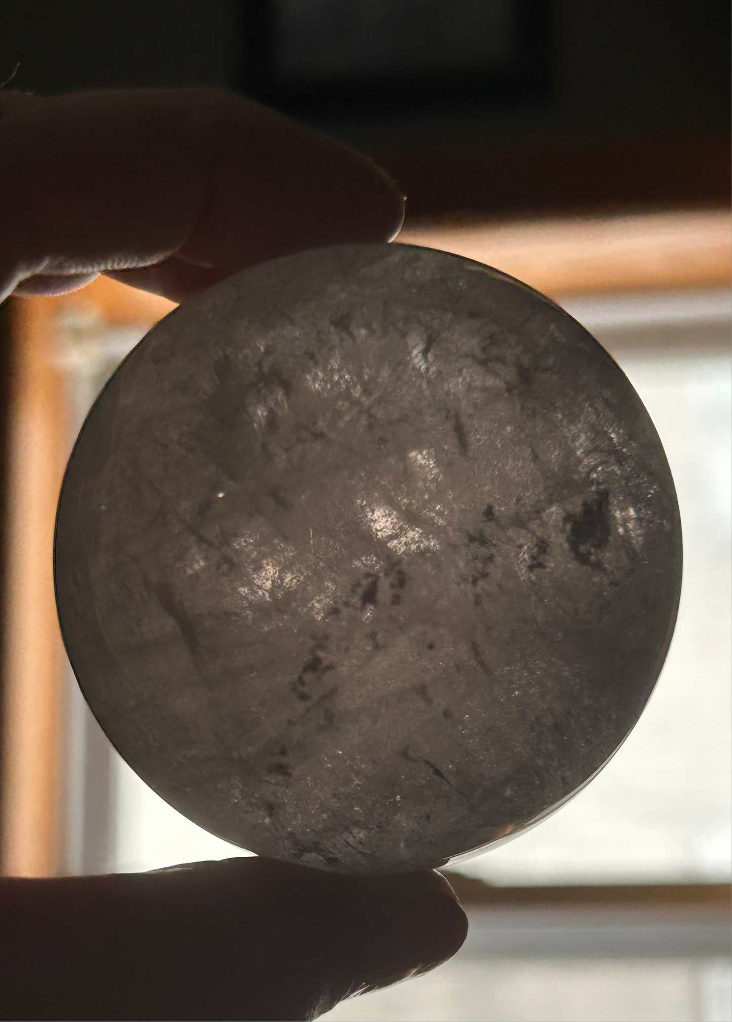 Smokey quartz sphere B