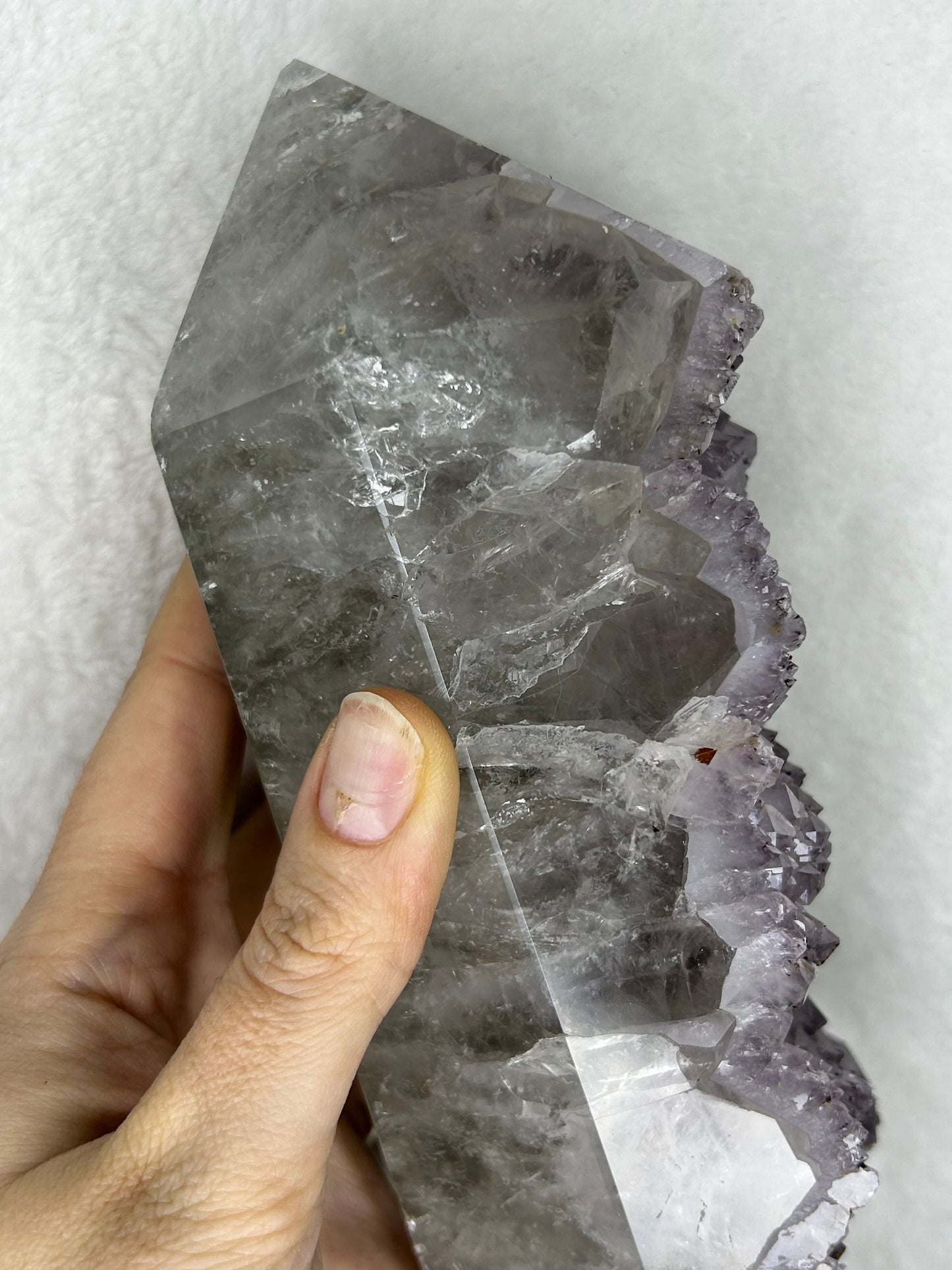 HQ Statement Piece Amethyst Cluster Tower