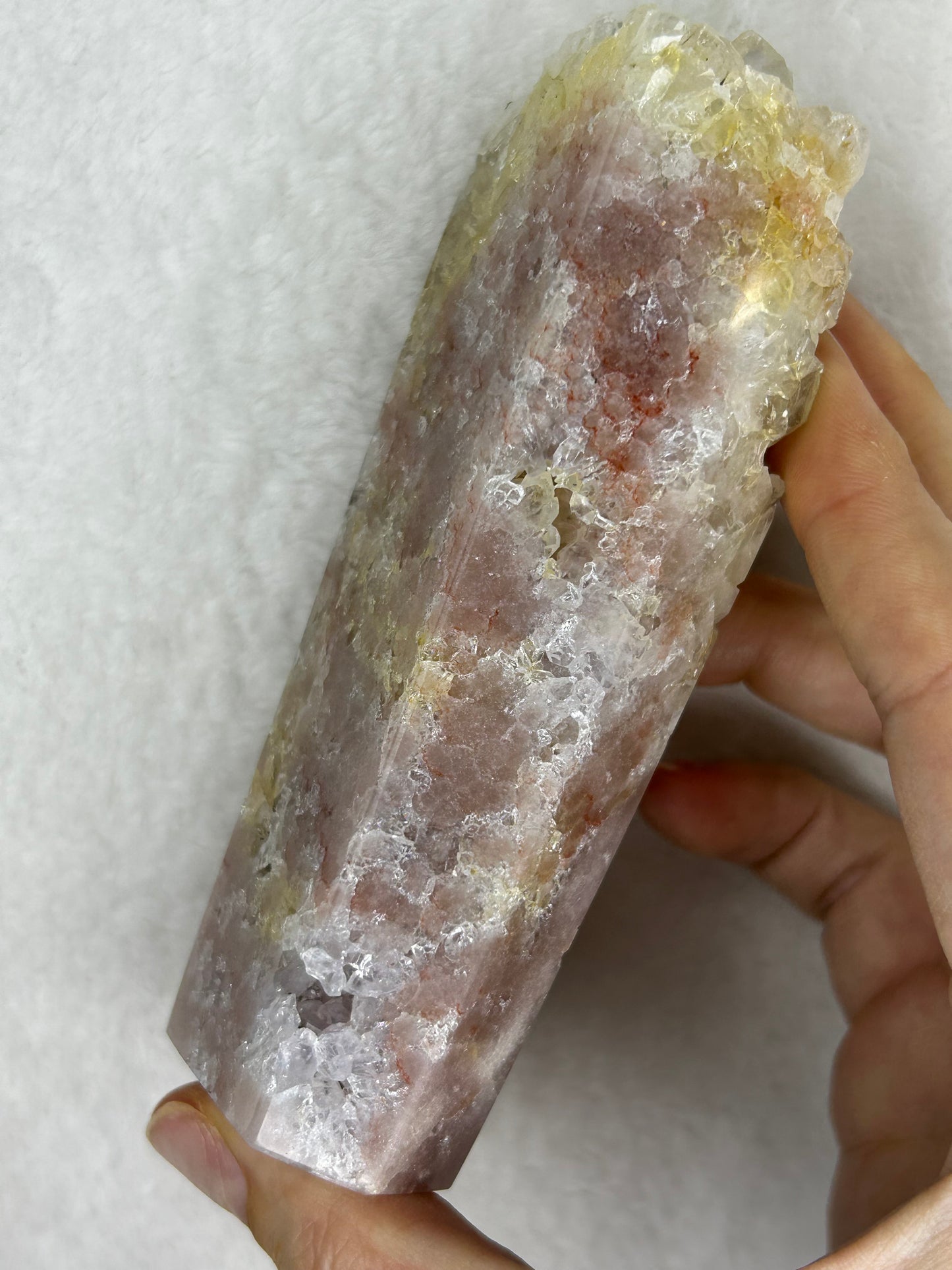 Pink Amethyst tower J