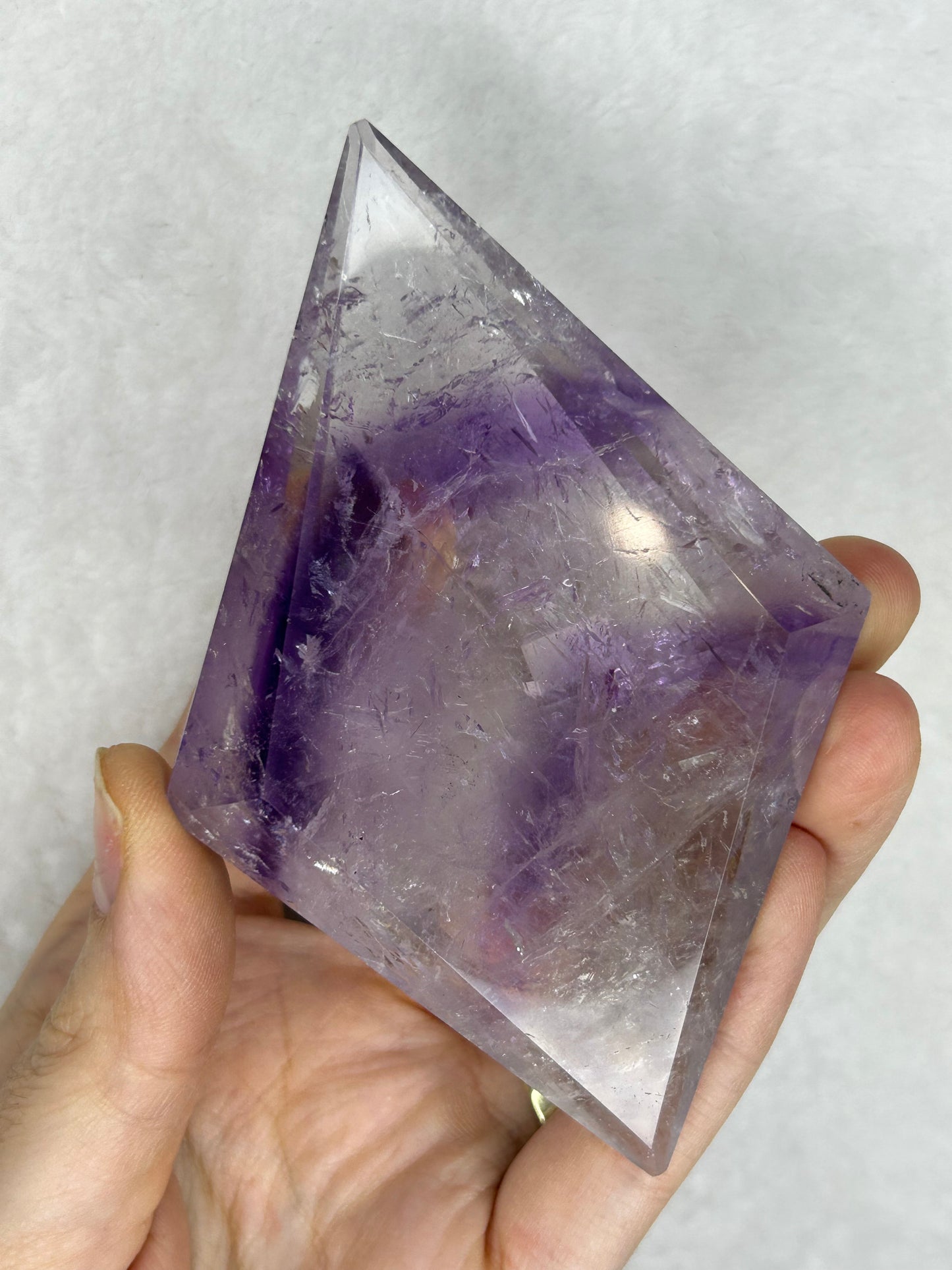 HQ ⭐️XTRA⭐️ Amethyst Phantom Faceted Diamond C