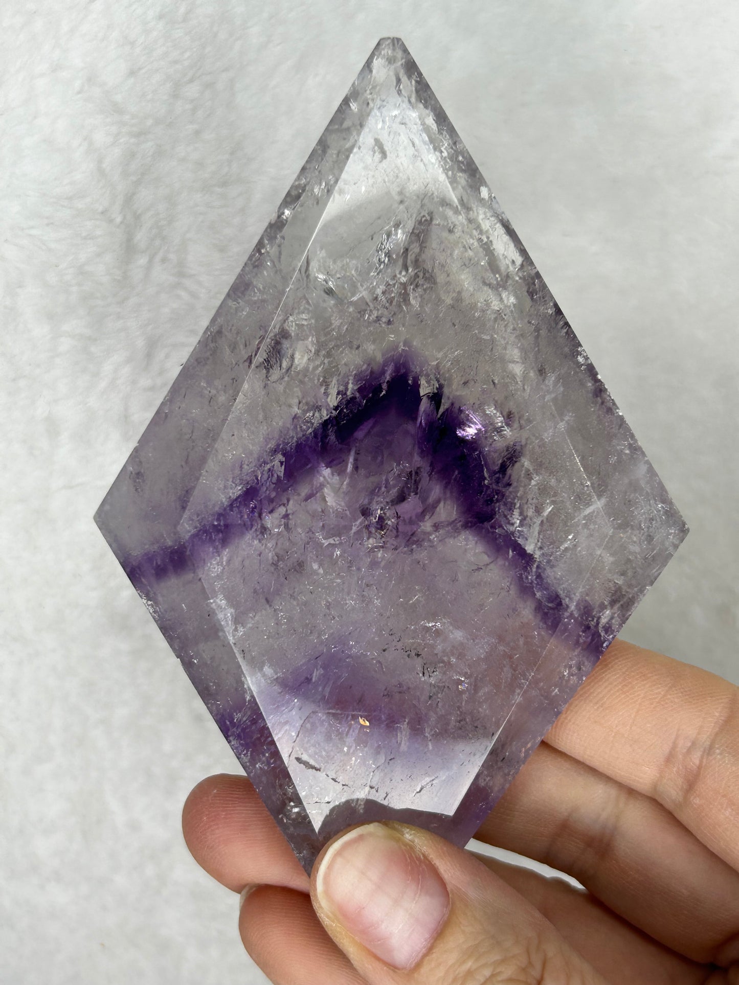 HQ ⭐️XTRA⭐️ Amethyst Phantom Faceted Diamond B