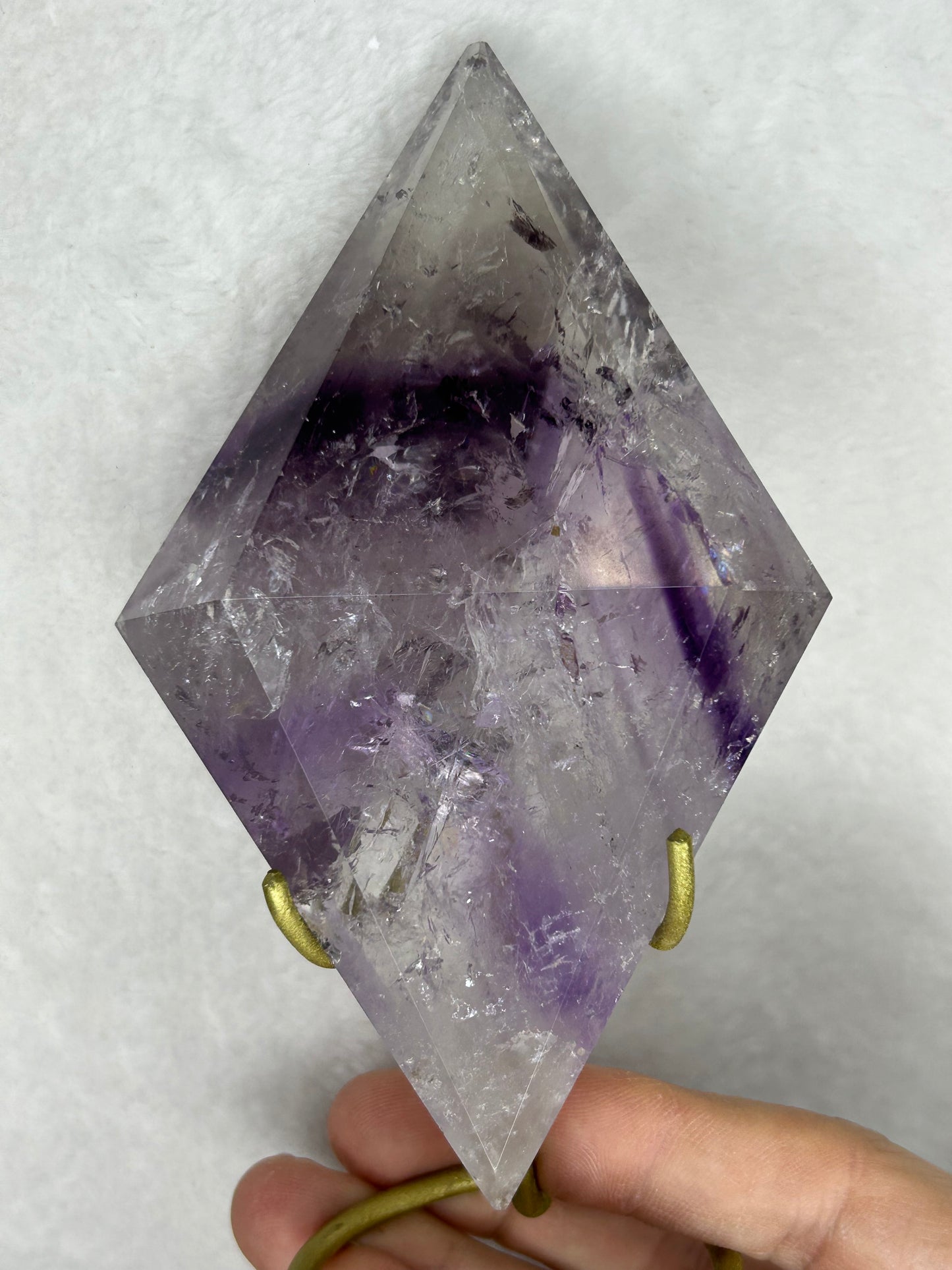 HQ ⭐️XTRA⭐️ Amethyst Phantom Faceted Diamond G