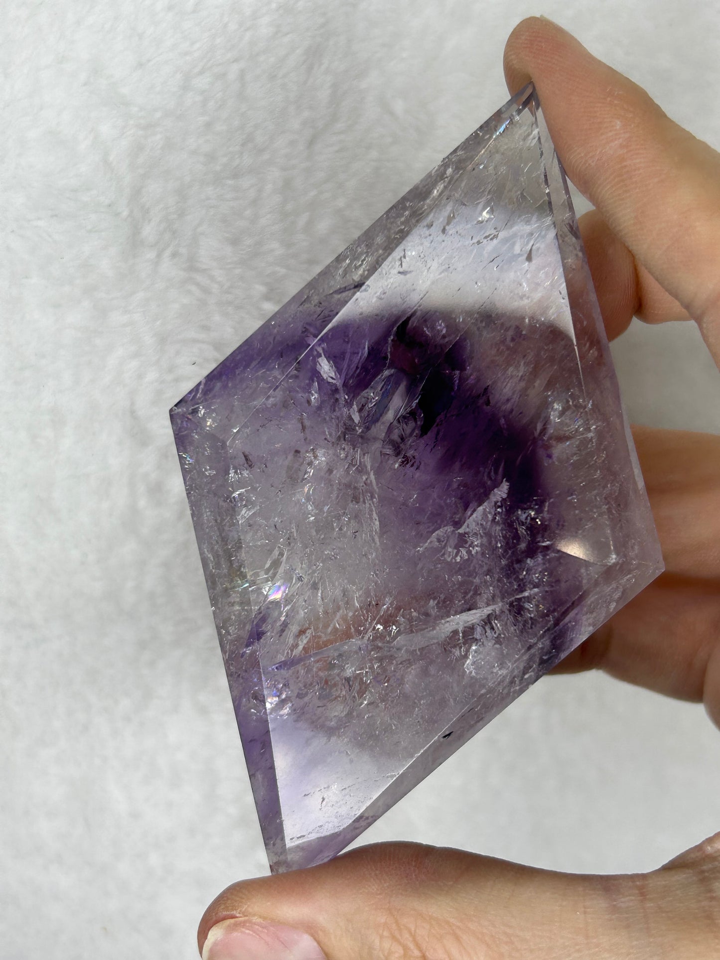 HQ ⭐️XTRA⭐️ Amethyst Phantom Faceted Diamond A