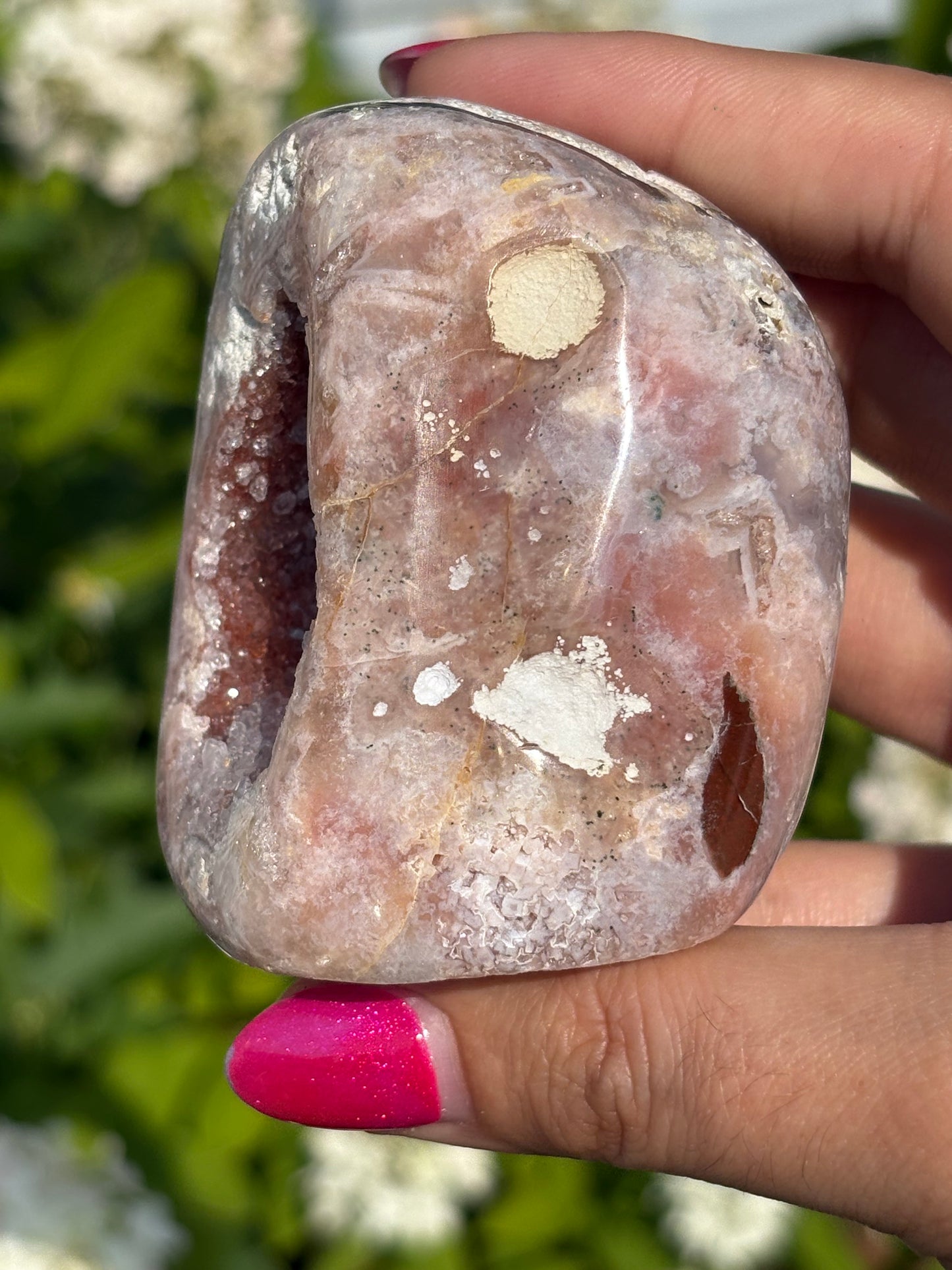 Druzy Pink Amethyst Cave Freeform
