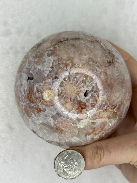 XL Pink Amethyst Sphere