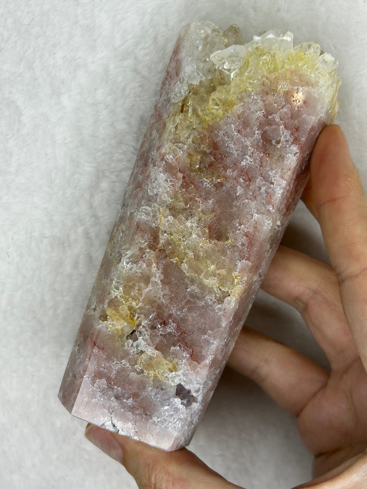 Pink Amethyst tower J